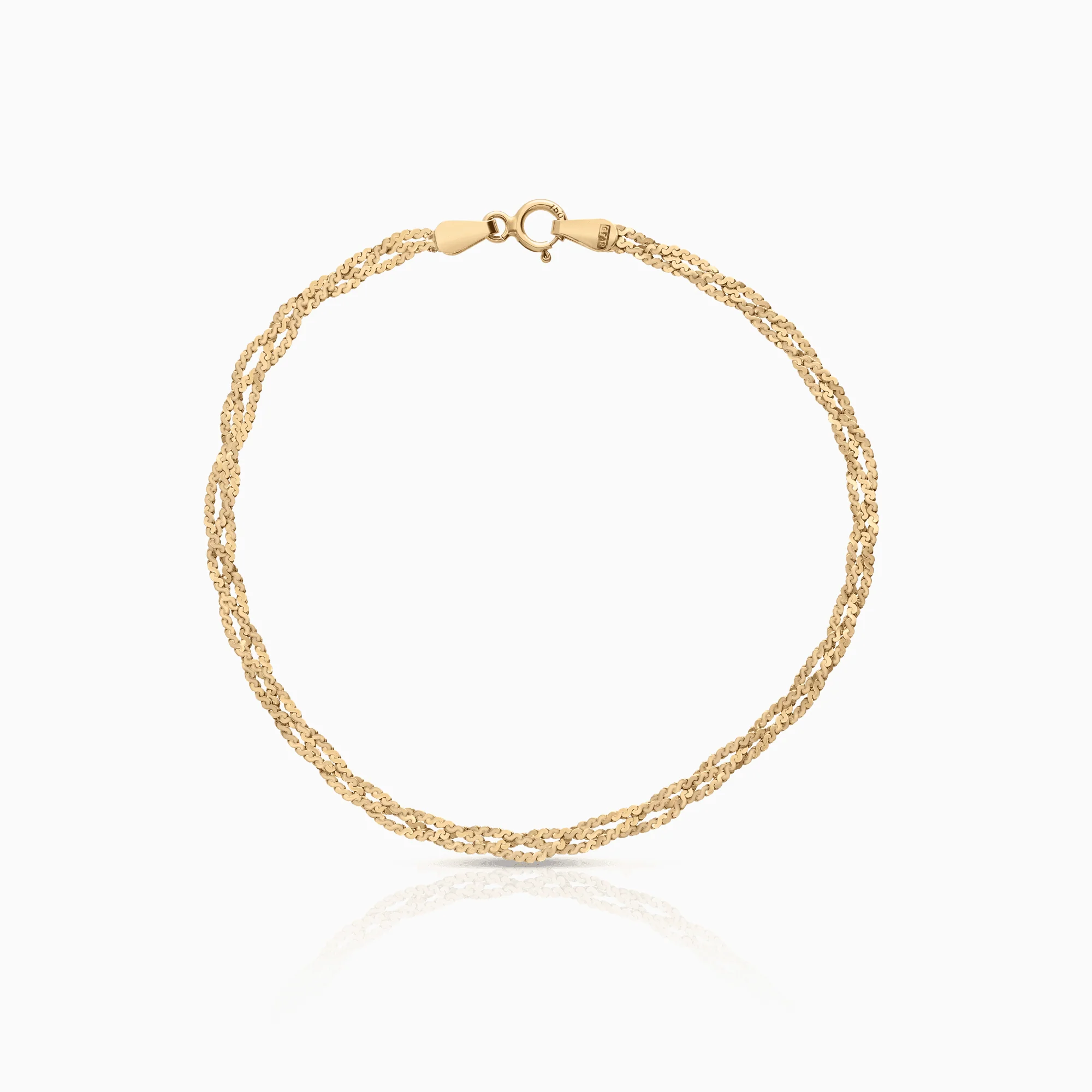 Gold bracelet 2.11g 18K gold