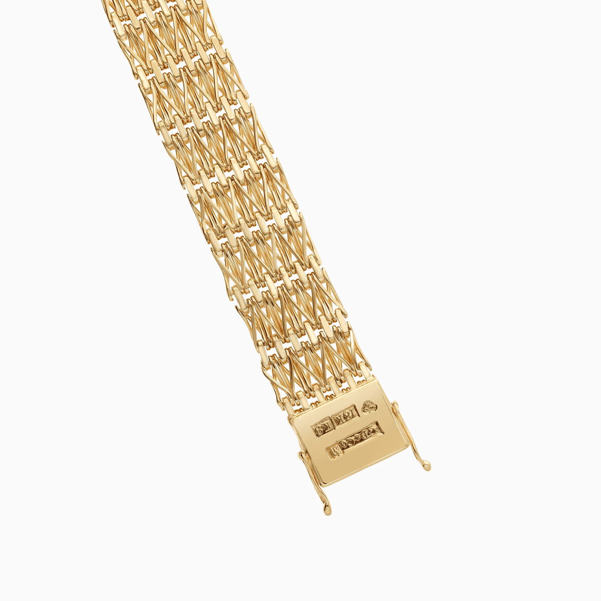 Gold bracelet 37.05g 18K gold - Image 2