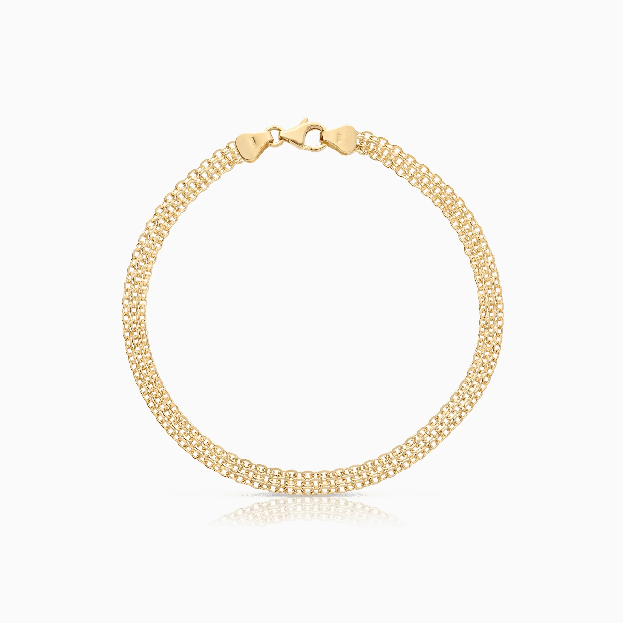 Gold bracelet 3.90g 18K gold - Image 2