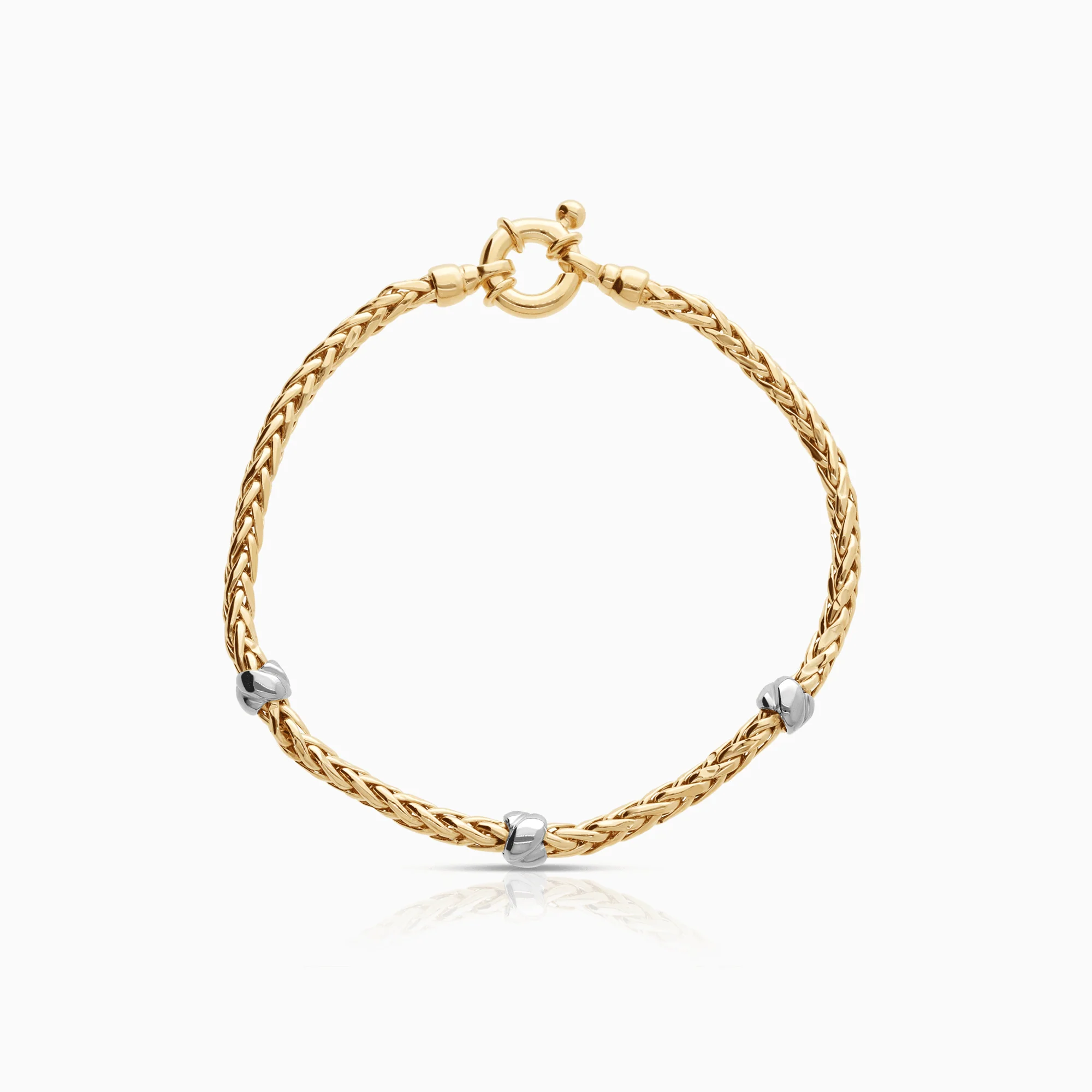 Gold bracelet 6.60g 18K gold