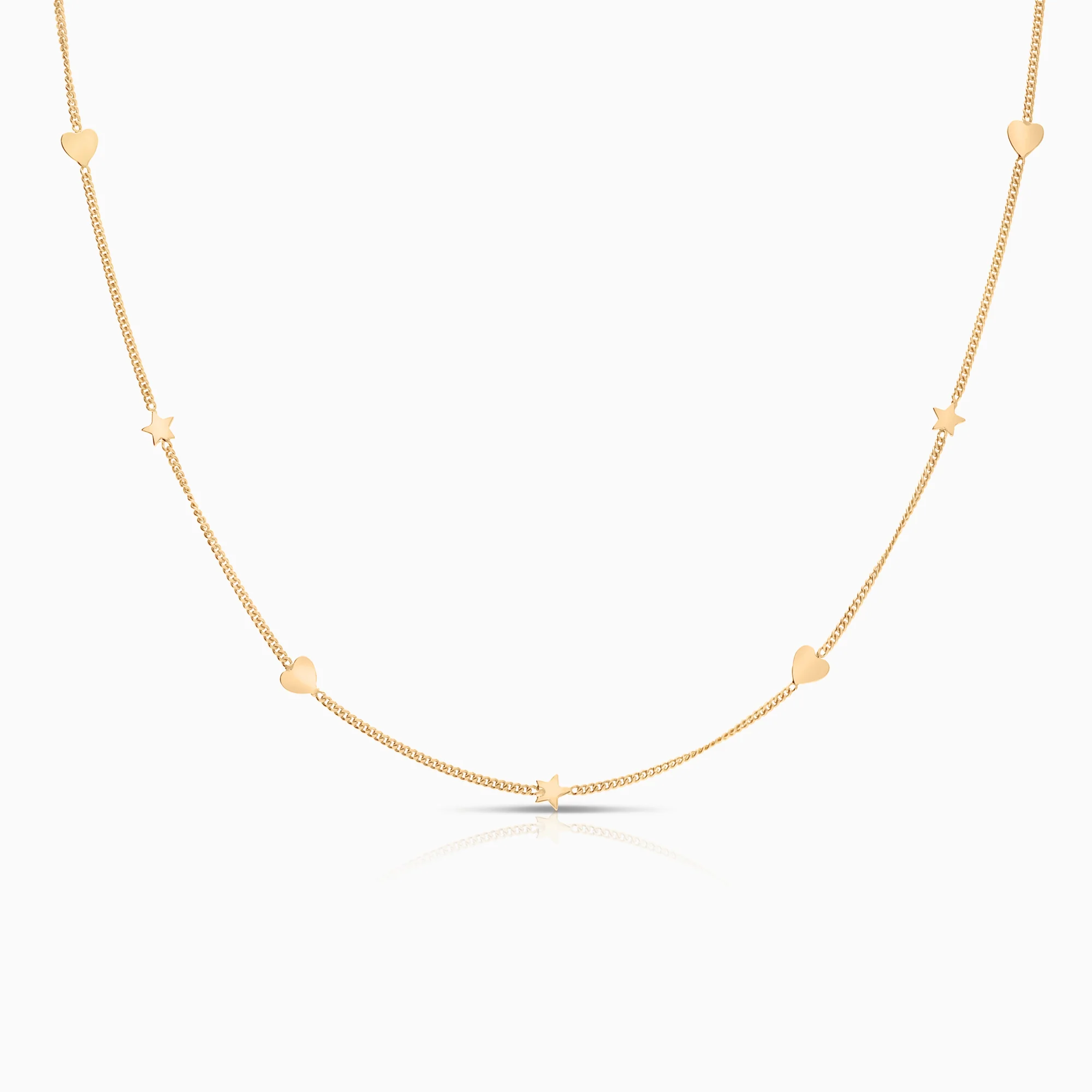 Gold necklace 2.55g 18K gold