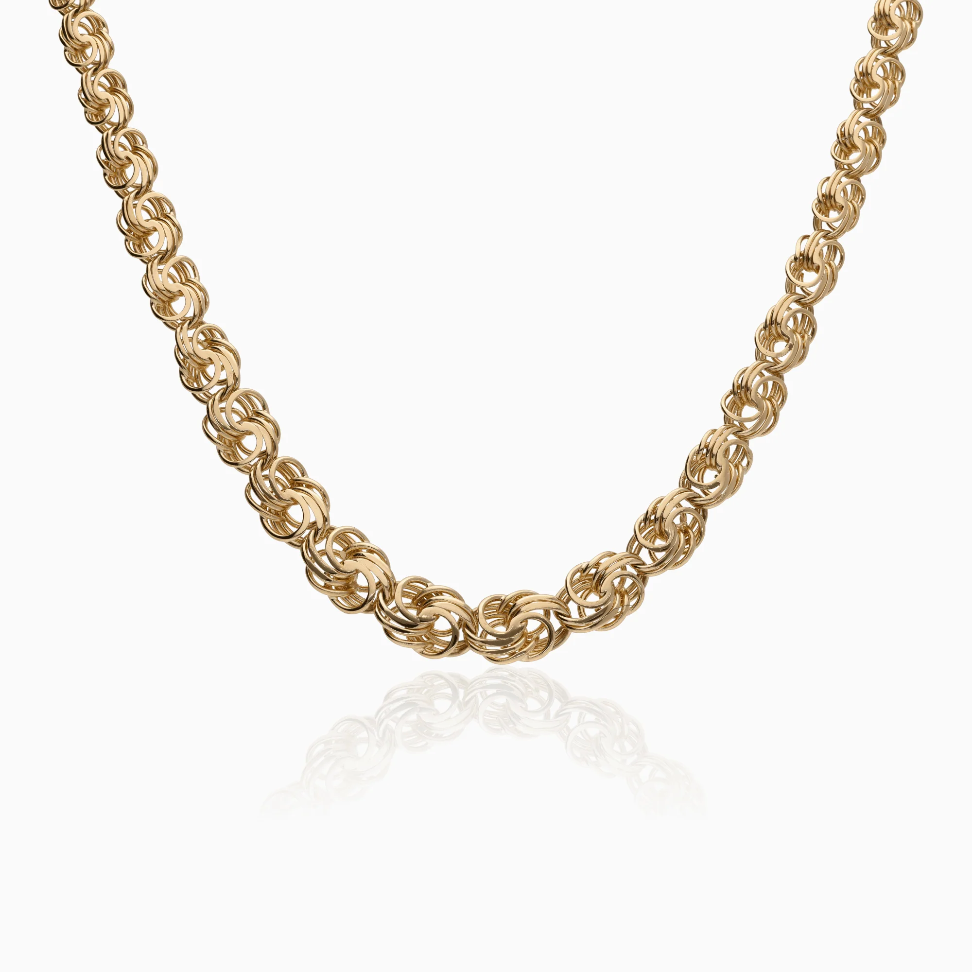 Gold necklace 31.60g 18K gold