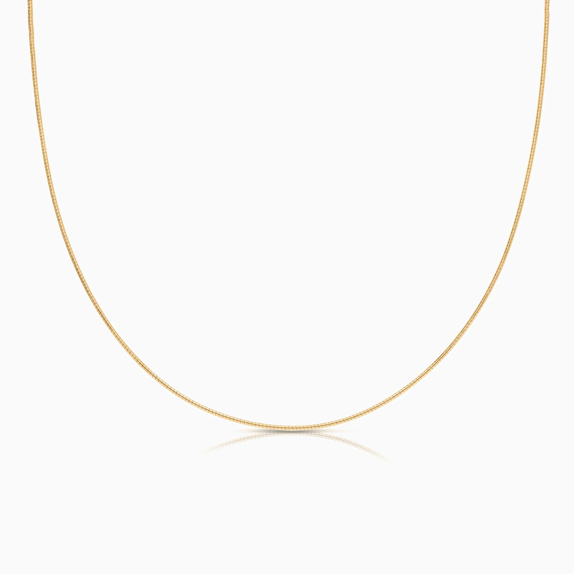 Gold necklace 7.00g 18K gold
