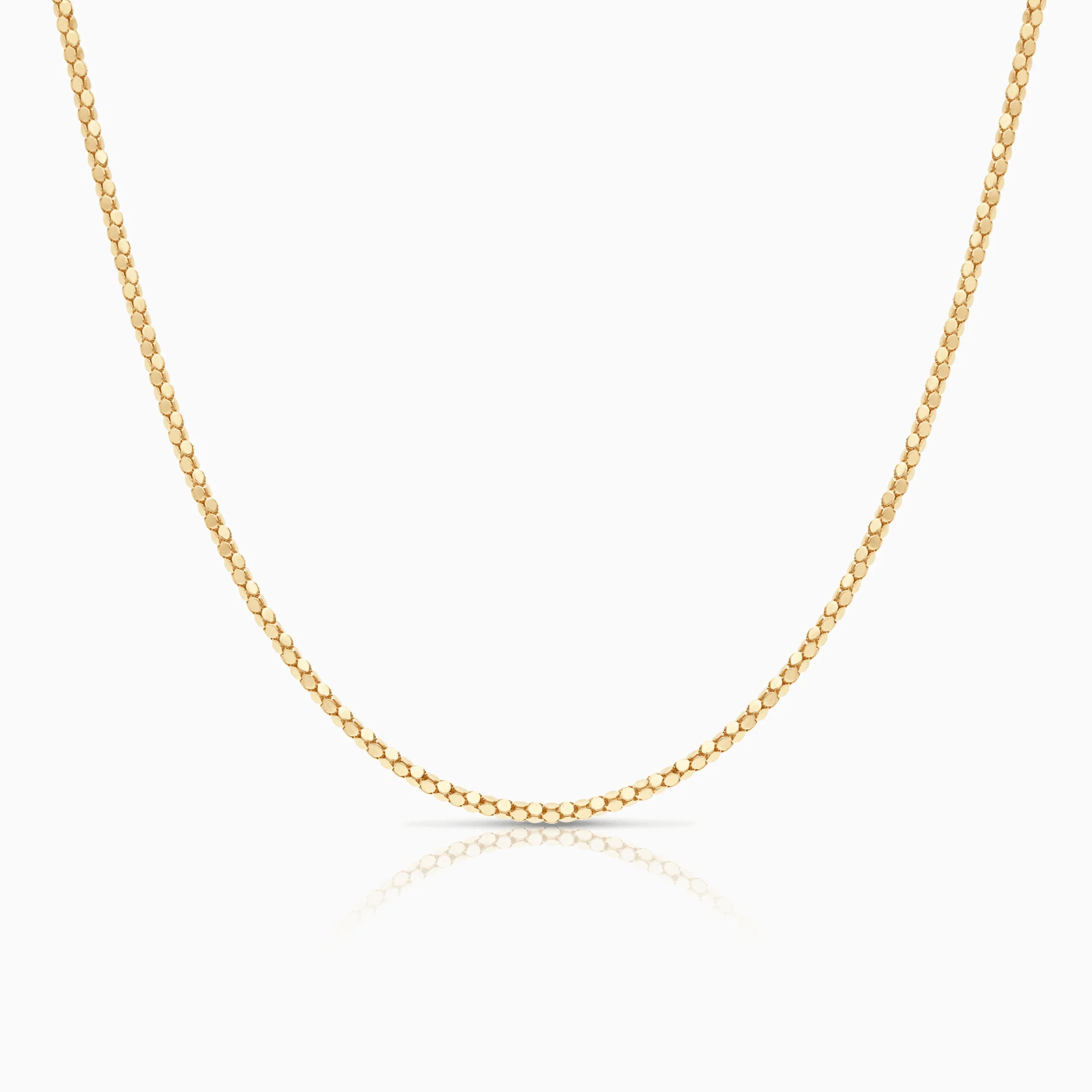Gold necklace 7.66g 18K gold