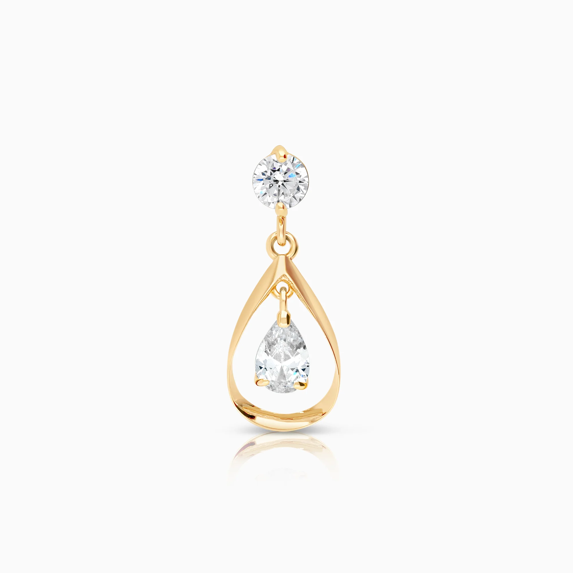 Gold pendant 0.67g 18K gold
