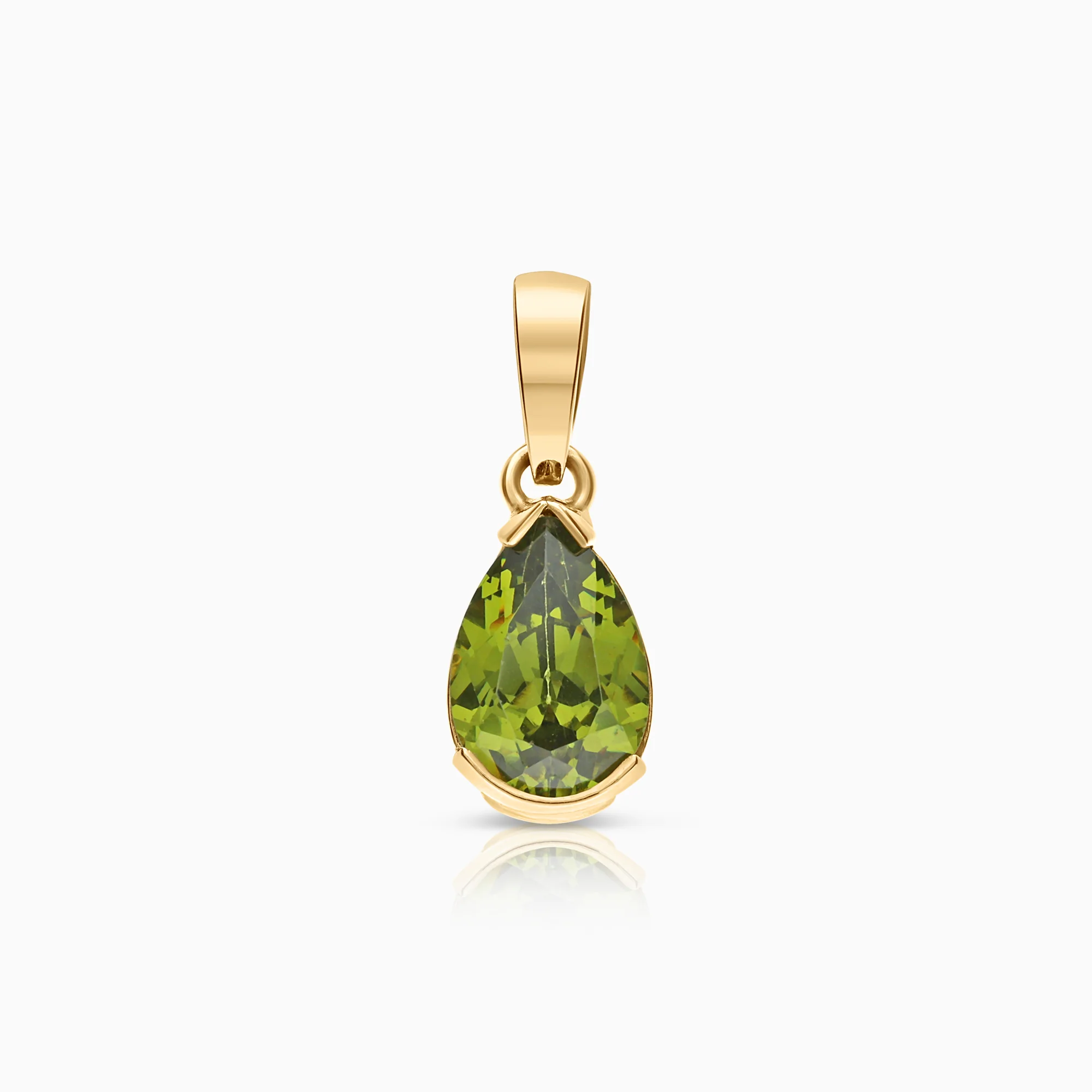 Pendant with stone 18K gold
