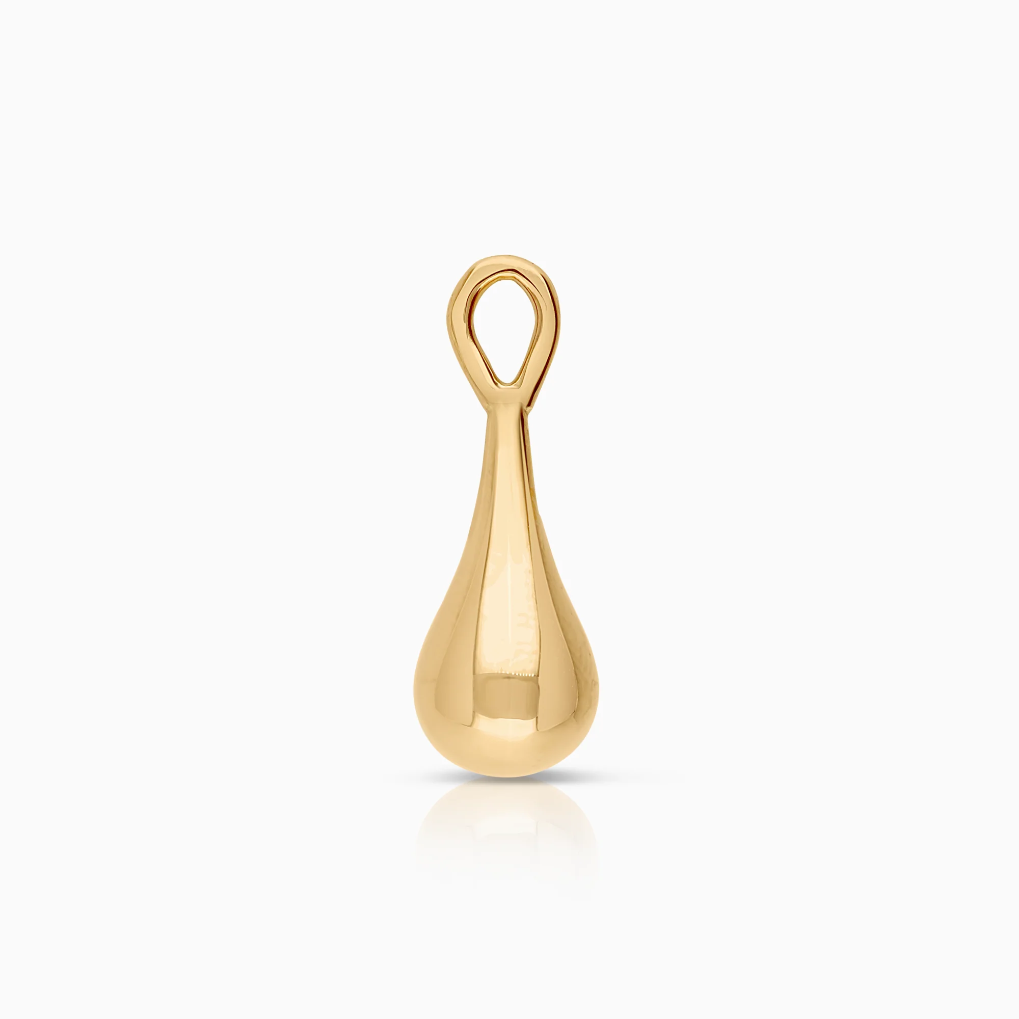 Gold drop pendant 4.80g 18K gold
