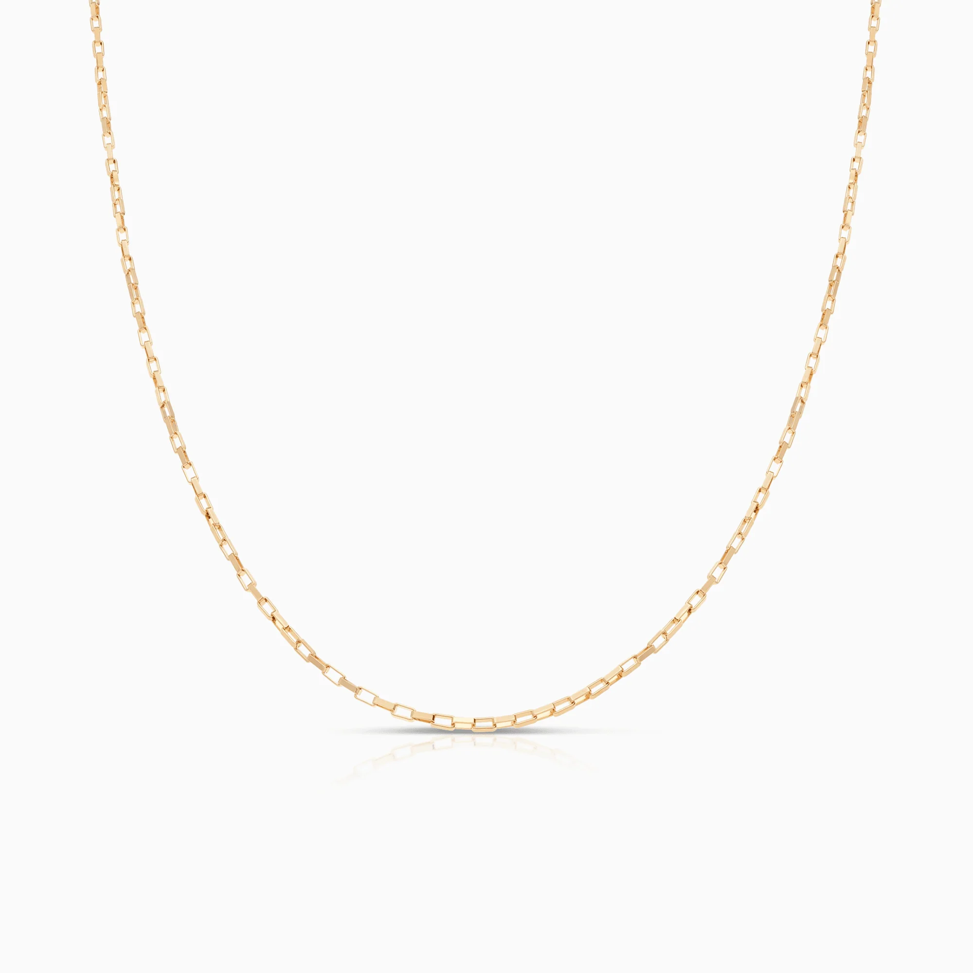 Gold chain 45cm 18K gold