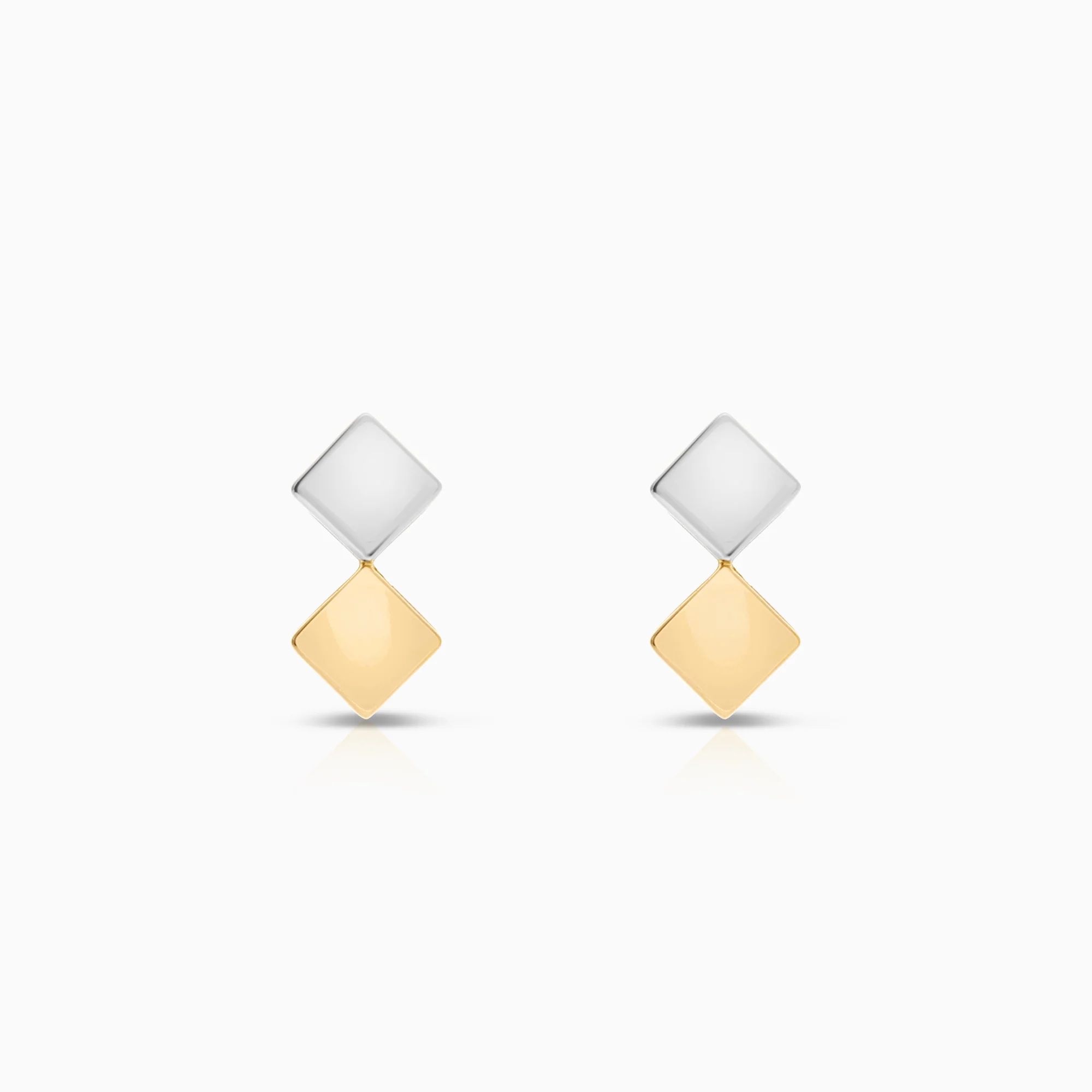 Gold earrings 0.85g 18K gold