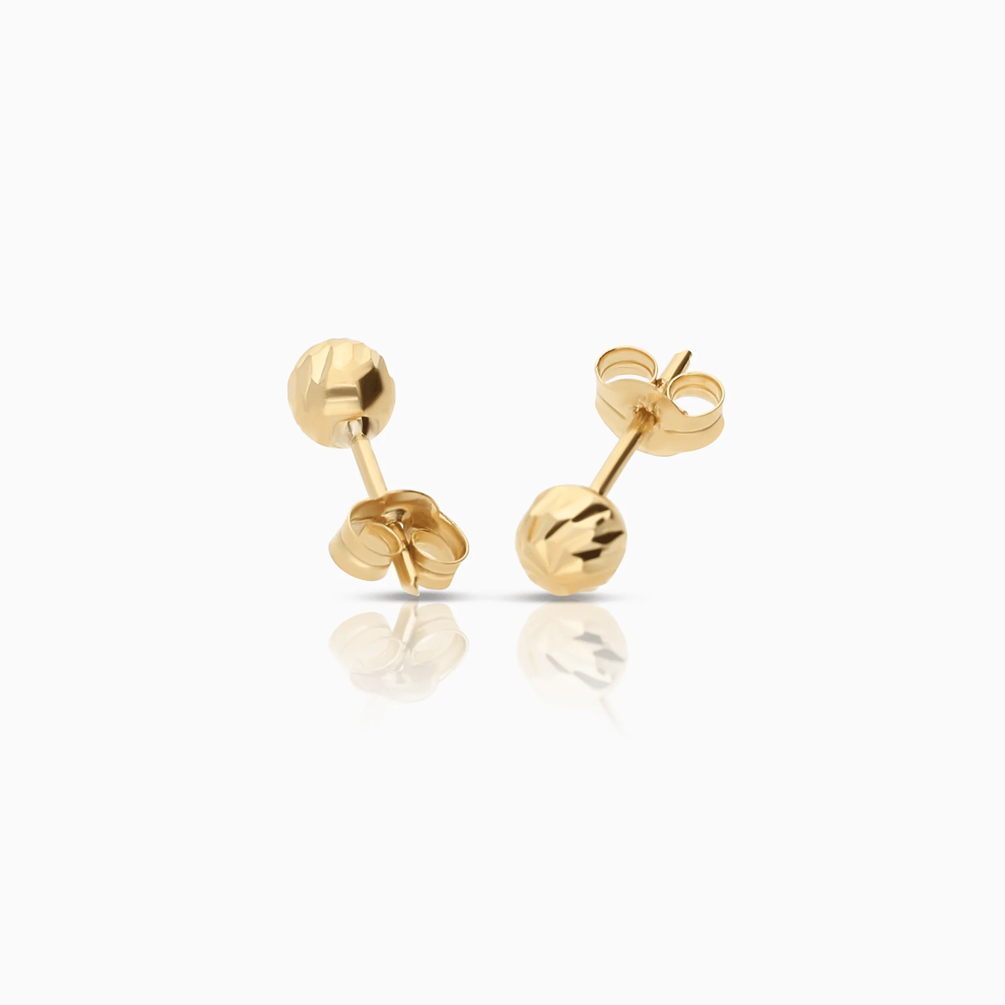 Gold earrings 0.35g 18K - Image 2