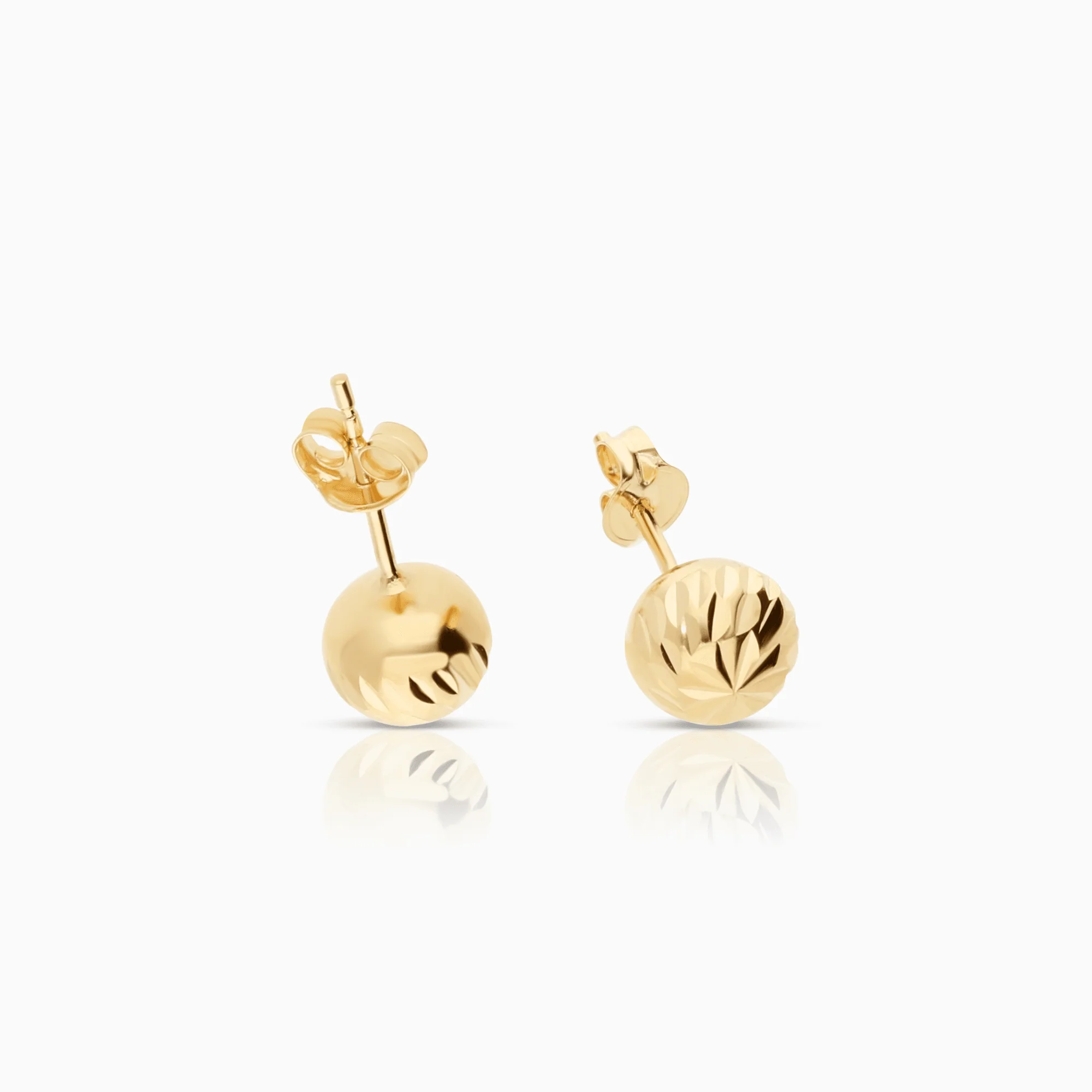 Gold earrings 0.60g 18K - Image 2