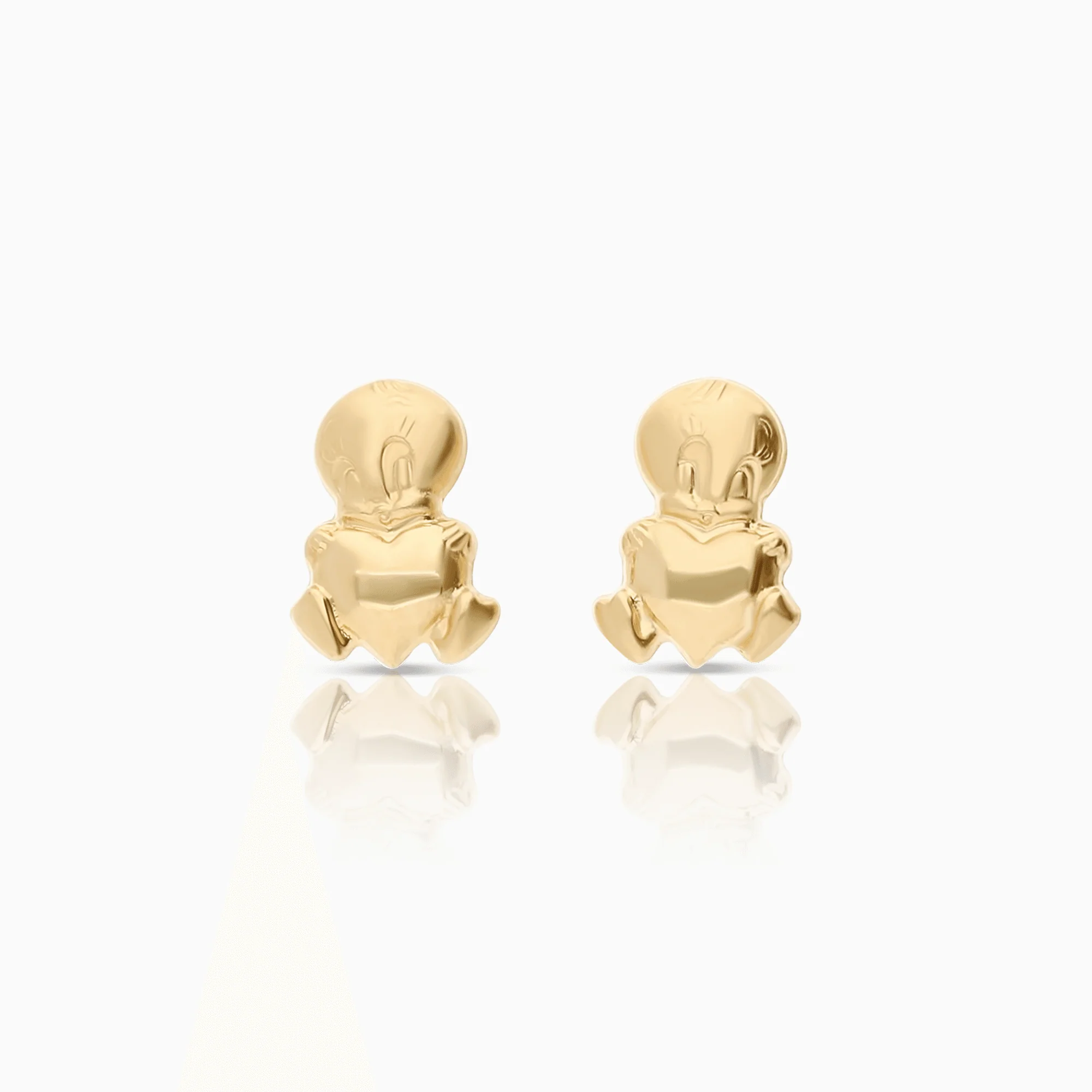 Gold earrings 0.80g 18K