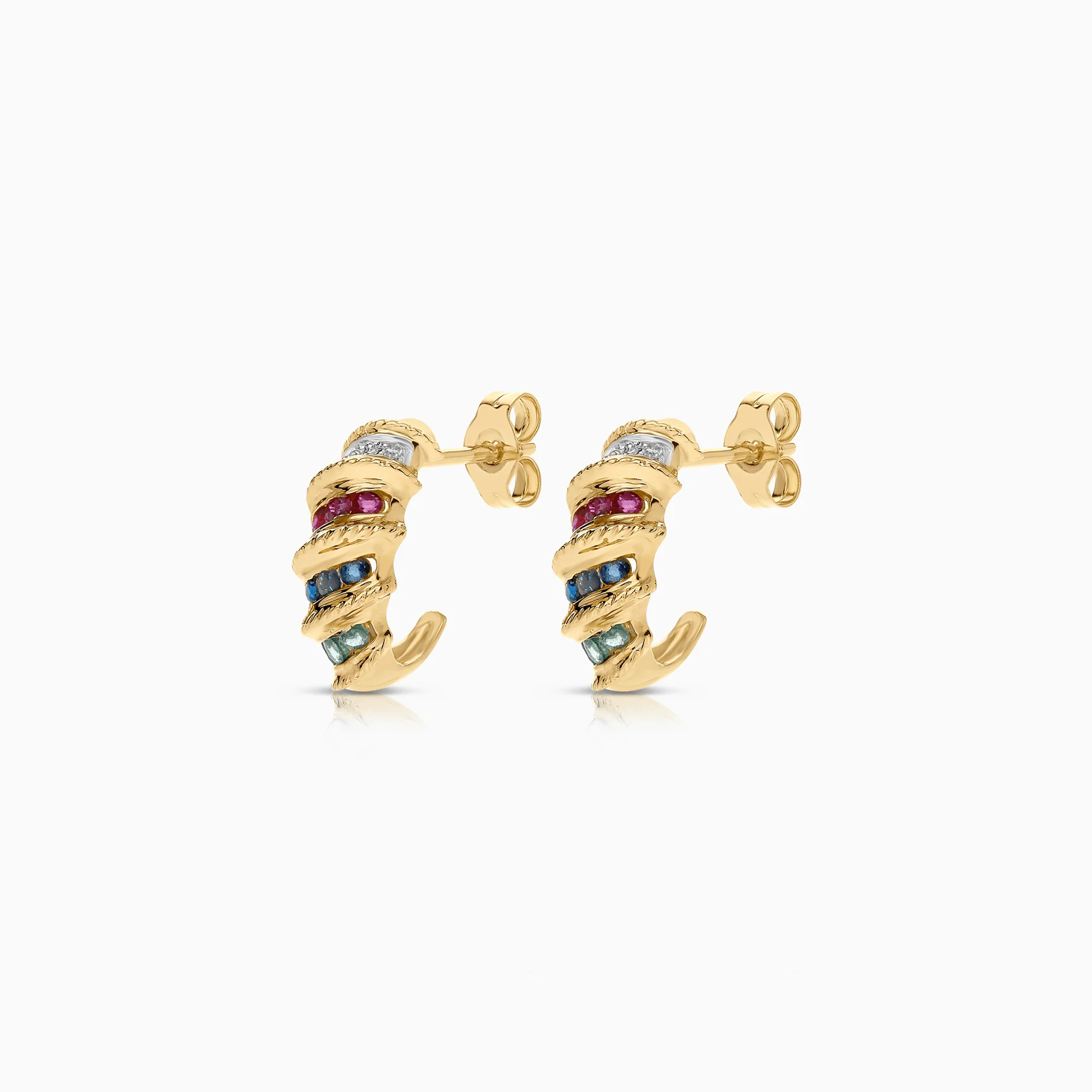 Gold Earrings 2.78g 18K Gold