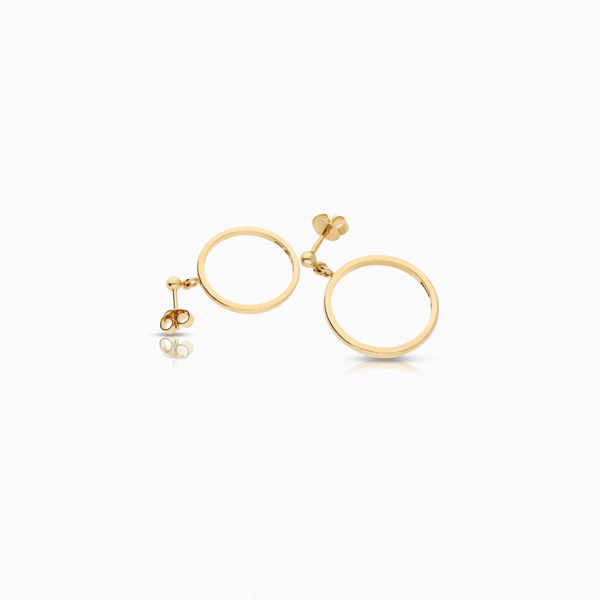 Gold earrings 5.15g 18K gold - Image 2