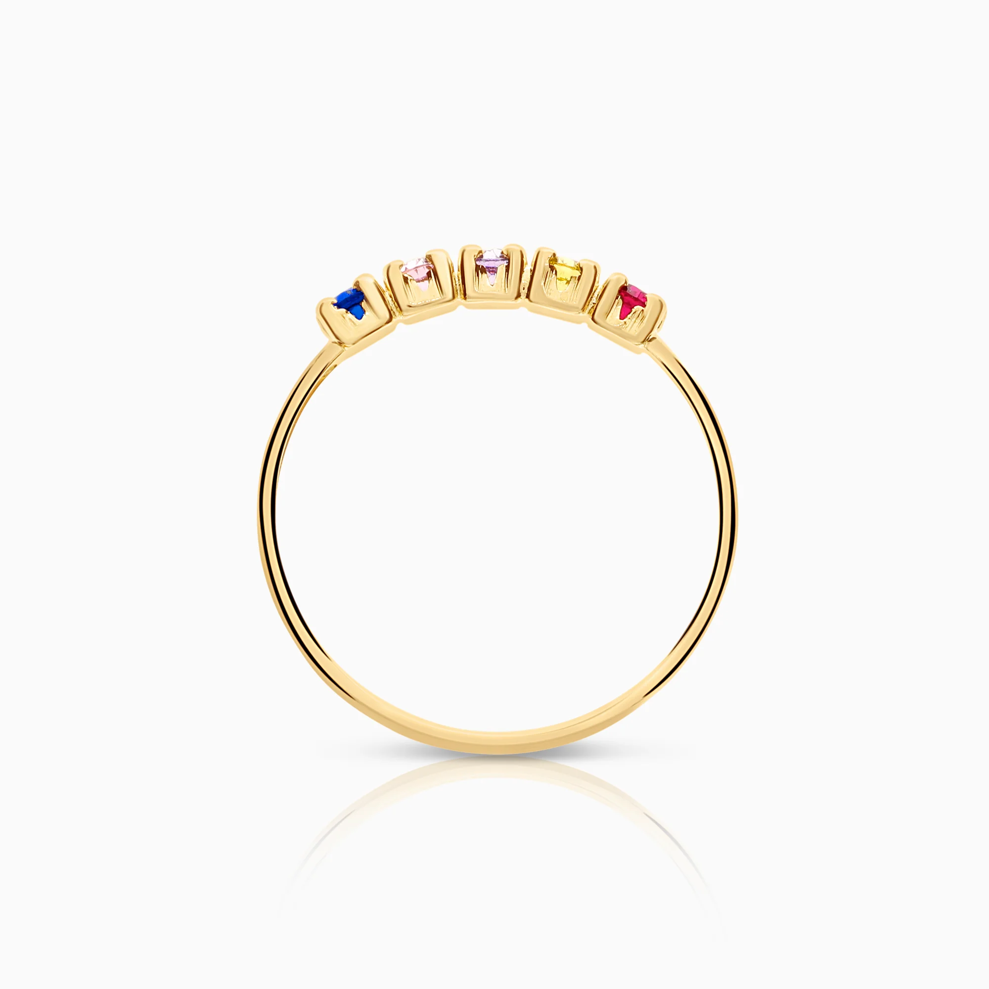 Gold ring 0.73g 18K gold - Image 2