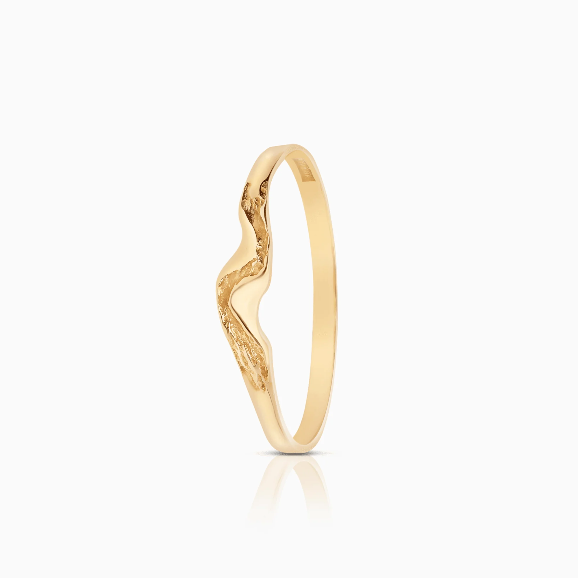 Gold ring 0.78g 18K gold