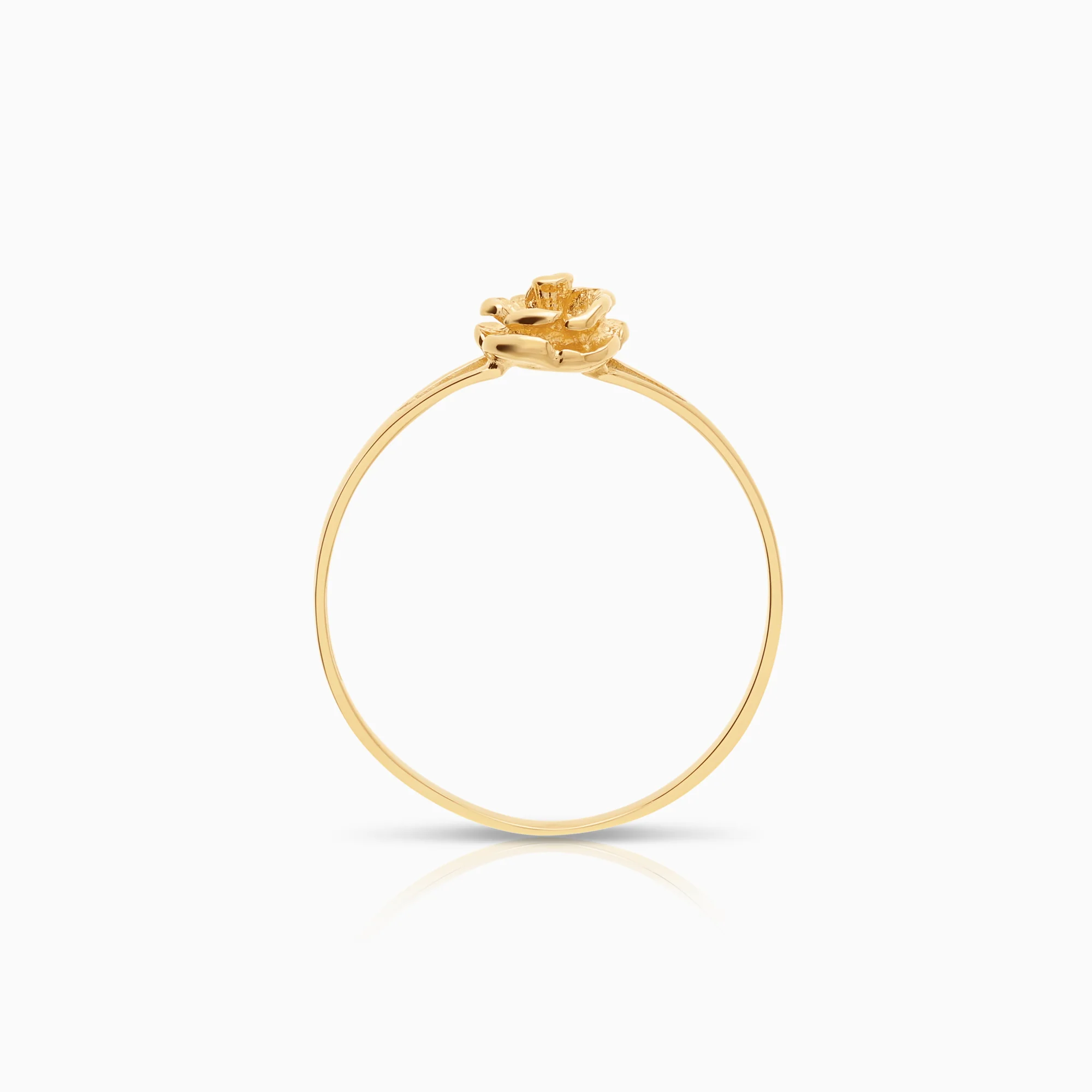 Gold ring 1.43g 18K gold - Image 2