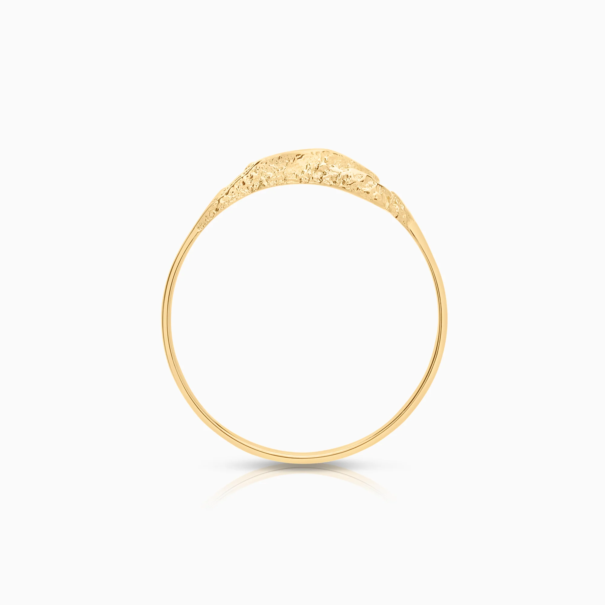 Gold ring 1.53g 18K gold - Image 2