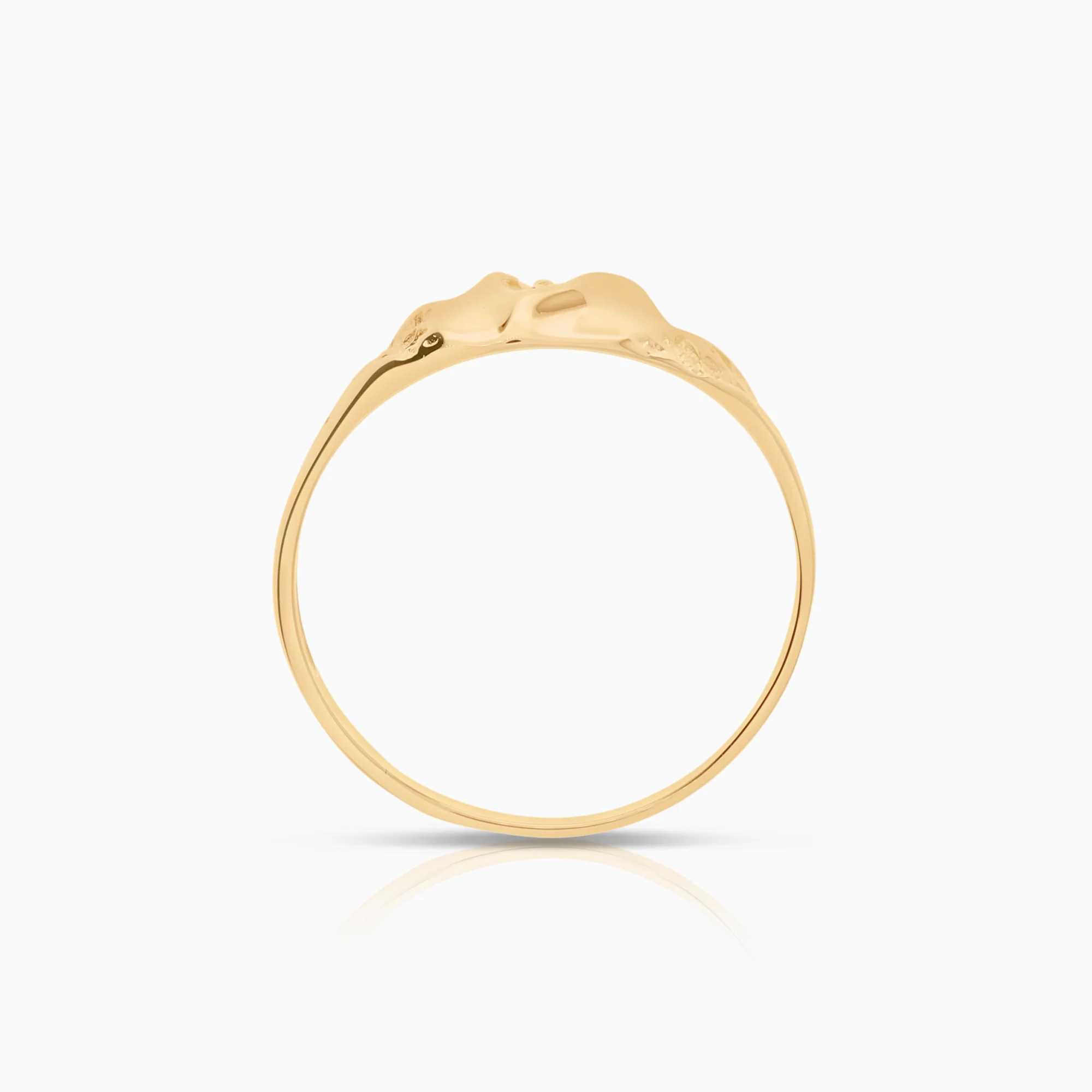 Gold ring 1.63g 18K gold - Image 2
