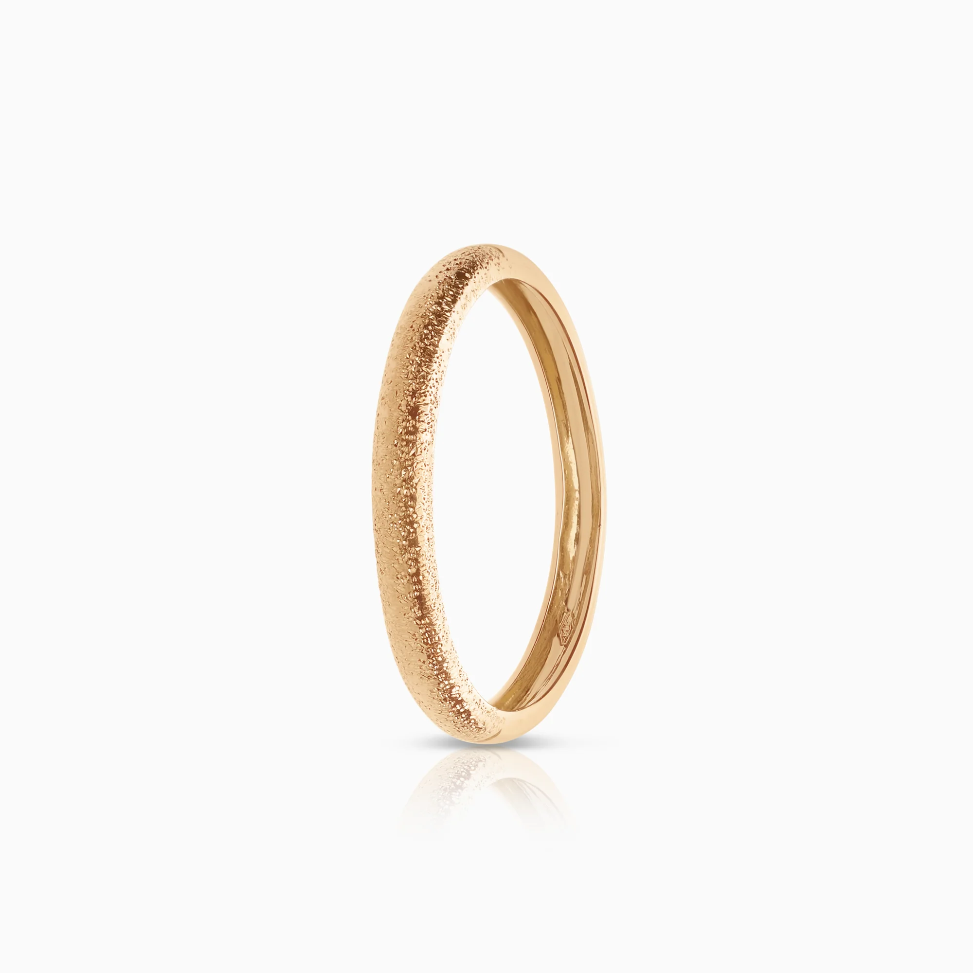 Gold ring 1.69g 18K rose gold