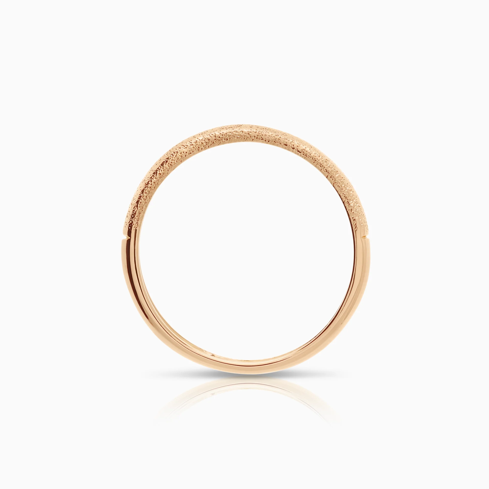 Gold ring 1.69g 18K rose gold - Image 2