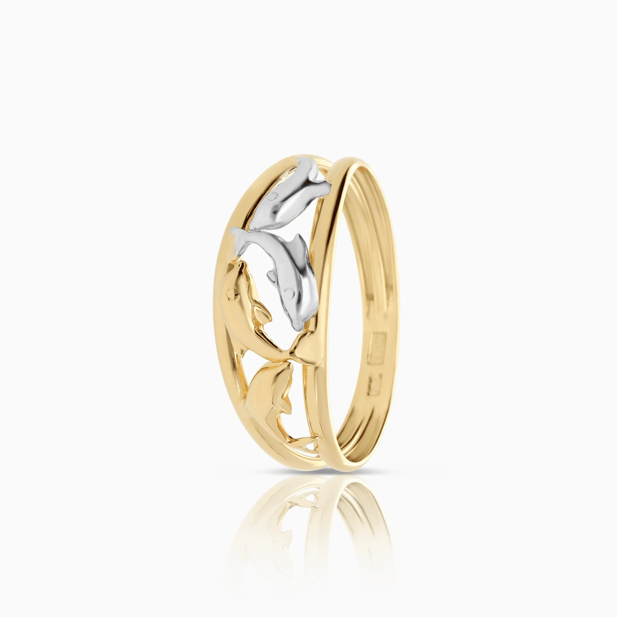 Gold ring 1.10g 18K gold