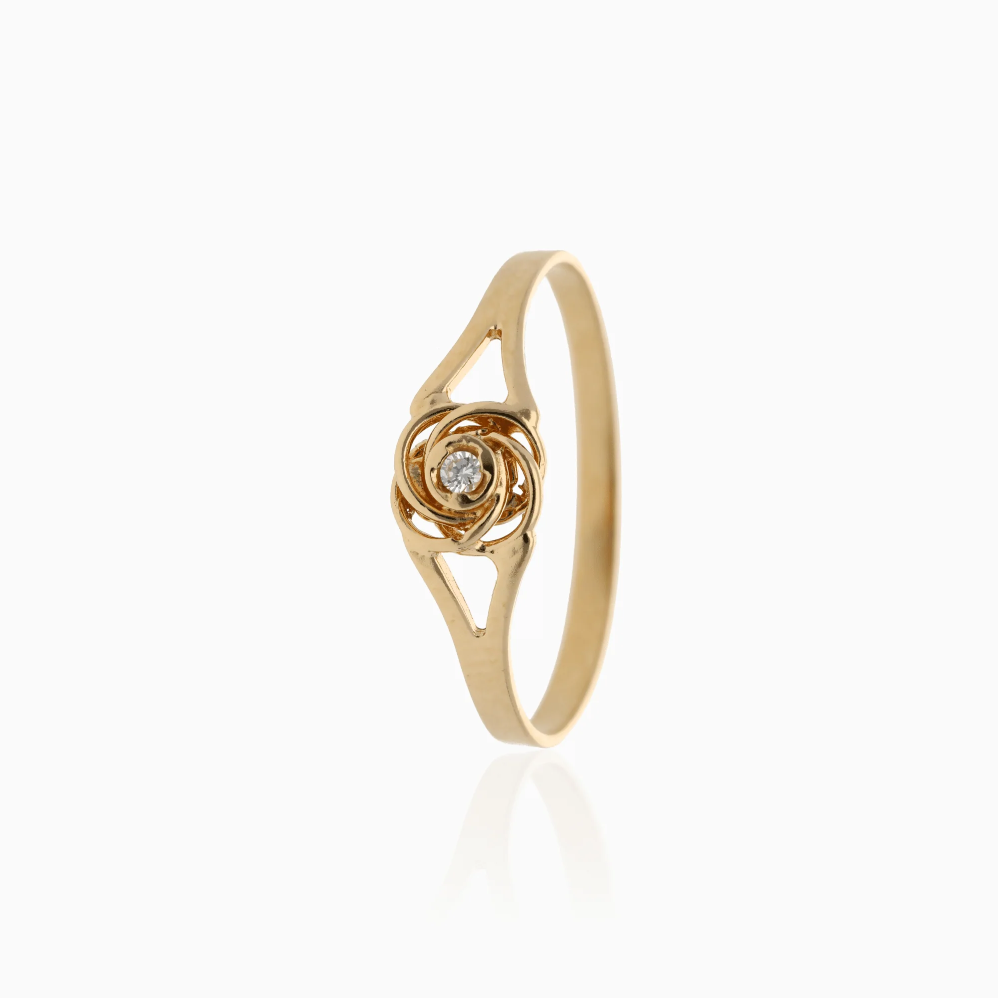Gold ring 1.15g 18K