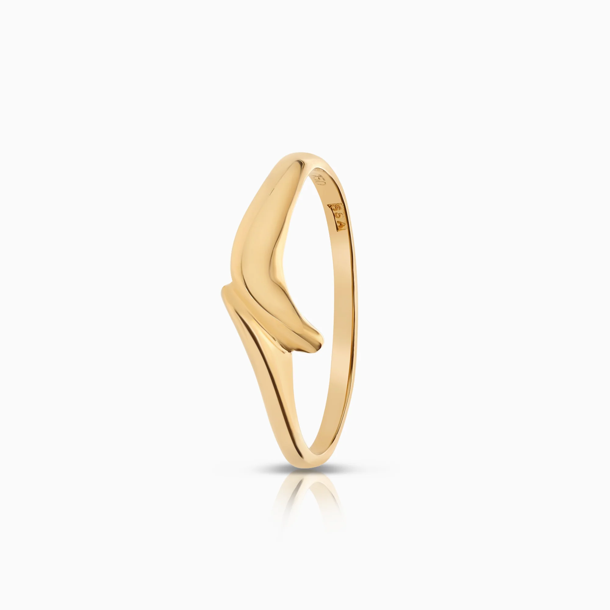 Gold ring 1.53g 18K gold