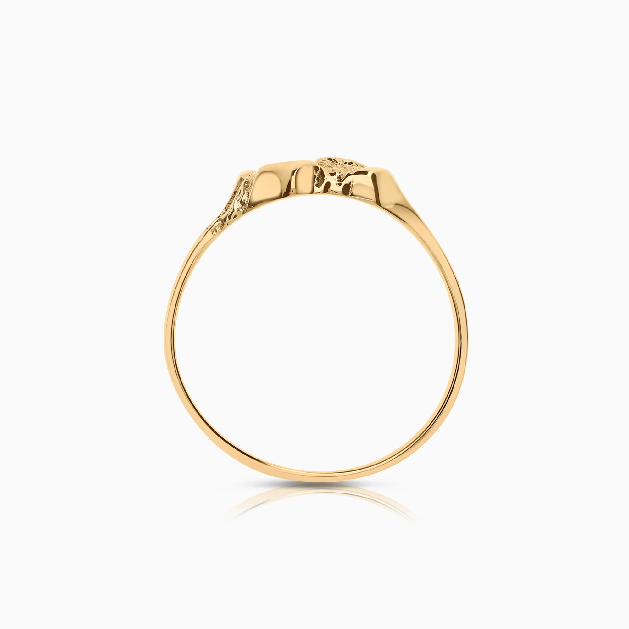 Gold ring 1.77g 18K gold - Image 2