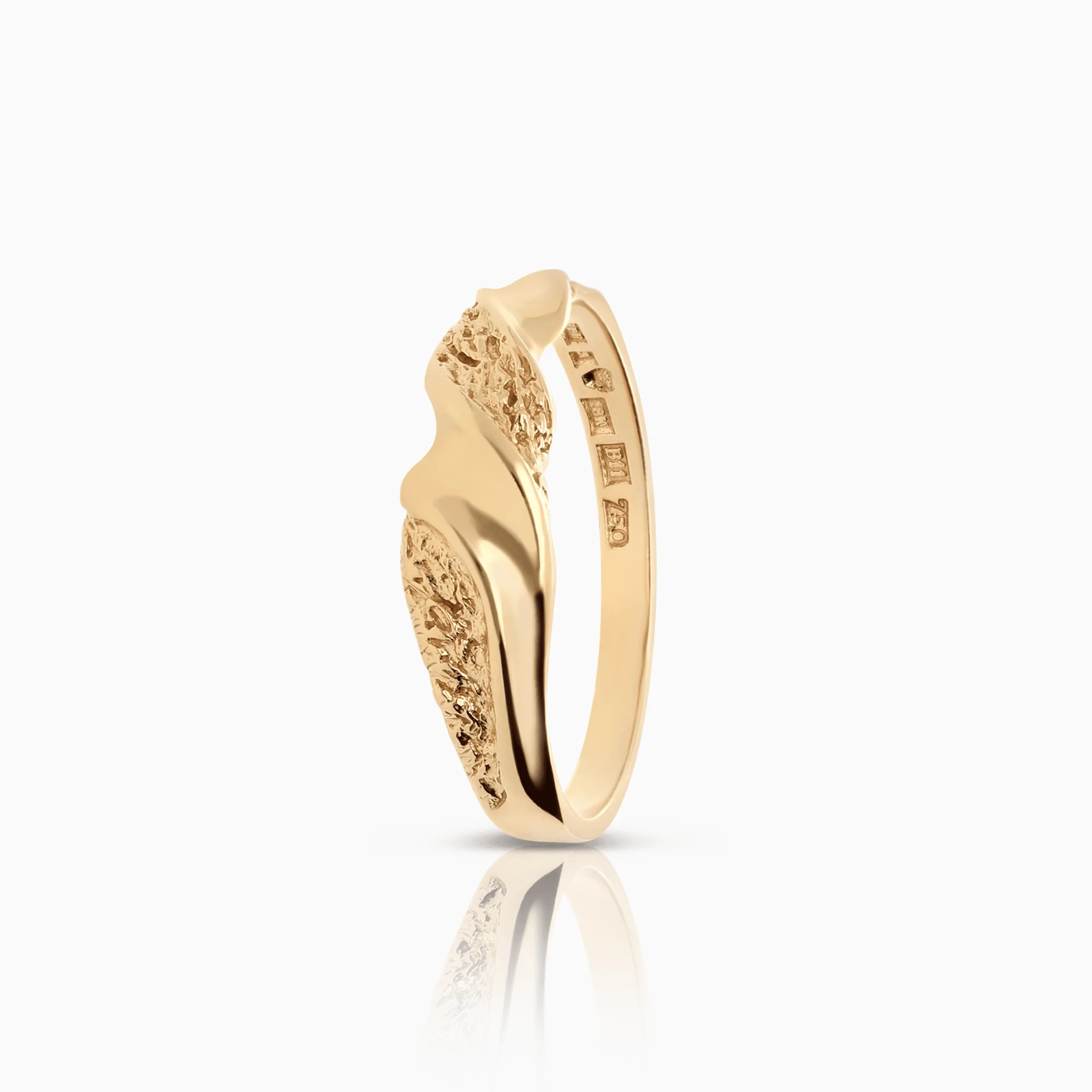 Gold ring 2.18g 18K
