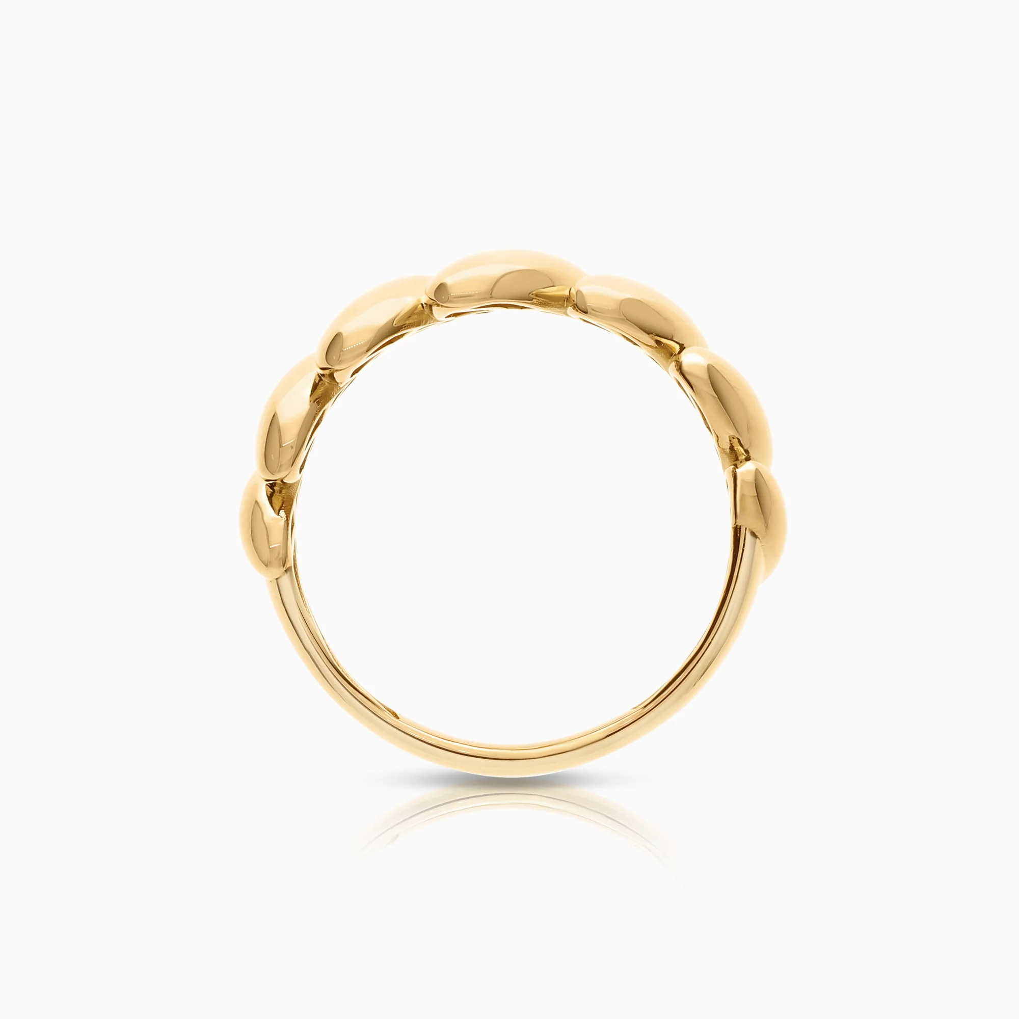 Gold ring 3.03g 18K yellow gold - Image 2
