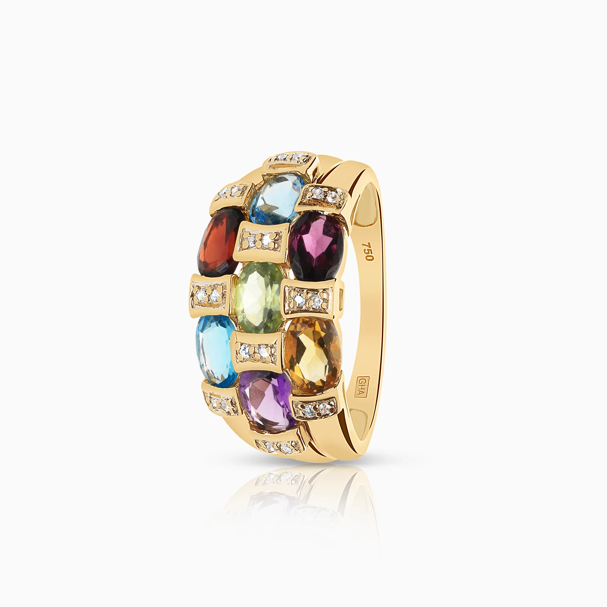 Gold ring 5.49g 18K gold