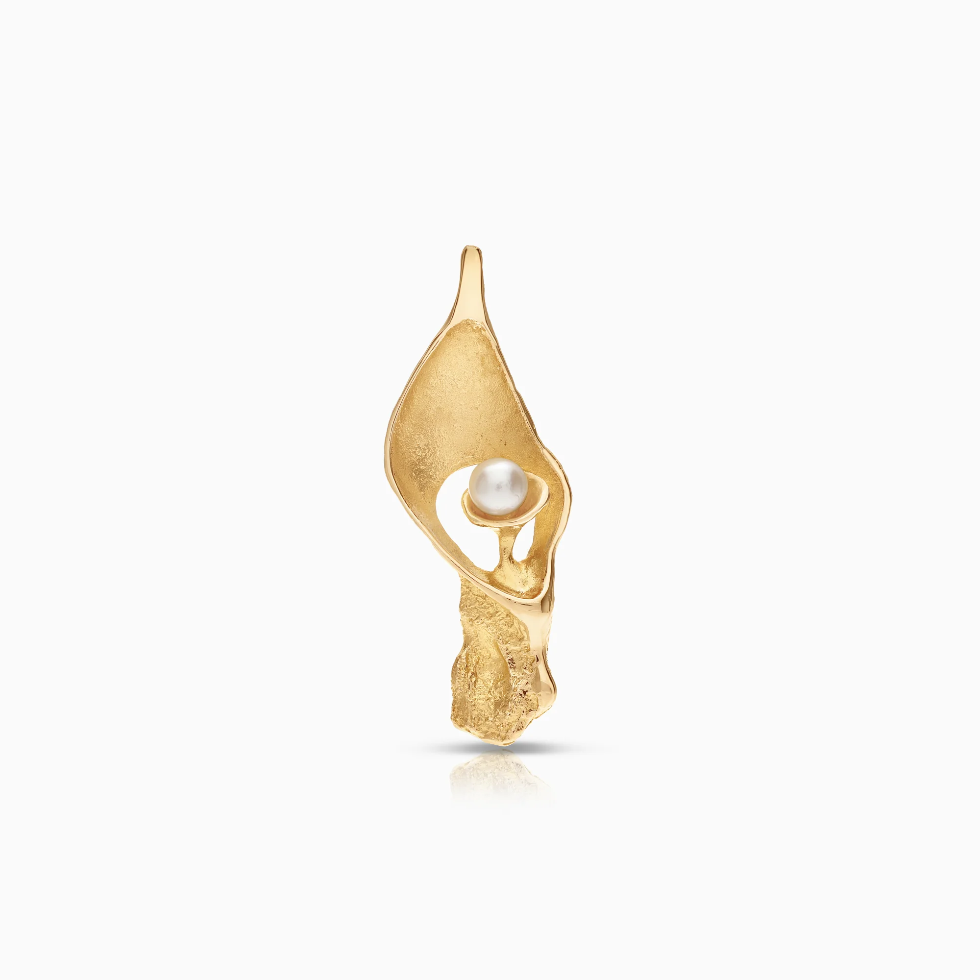 Pearl pendant 7.55g 18K gold