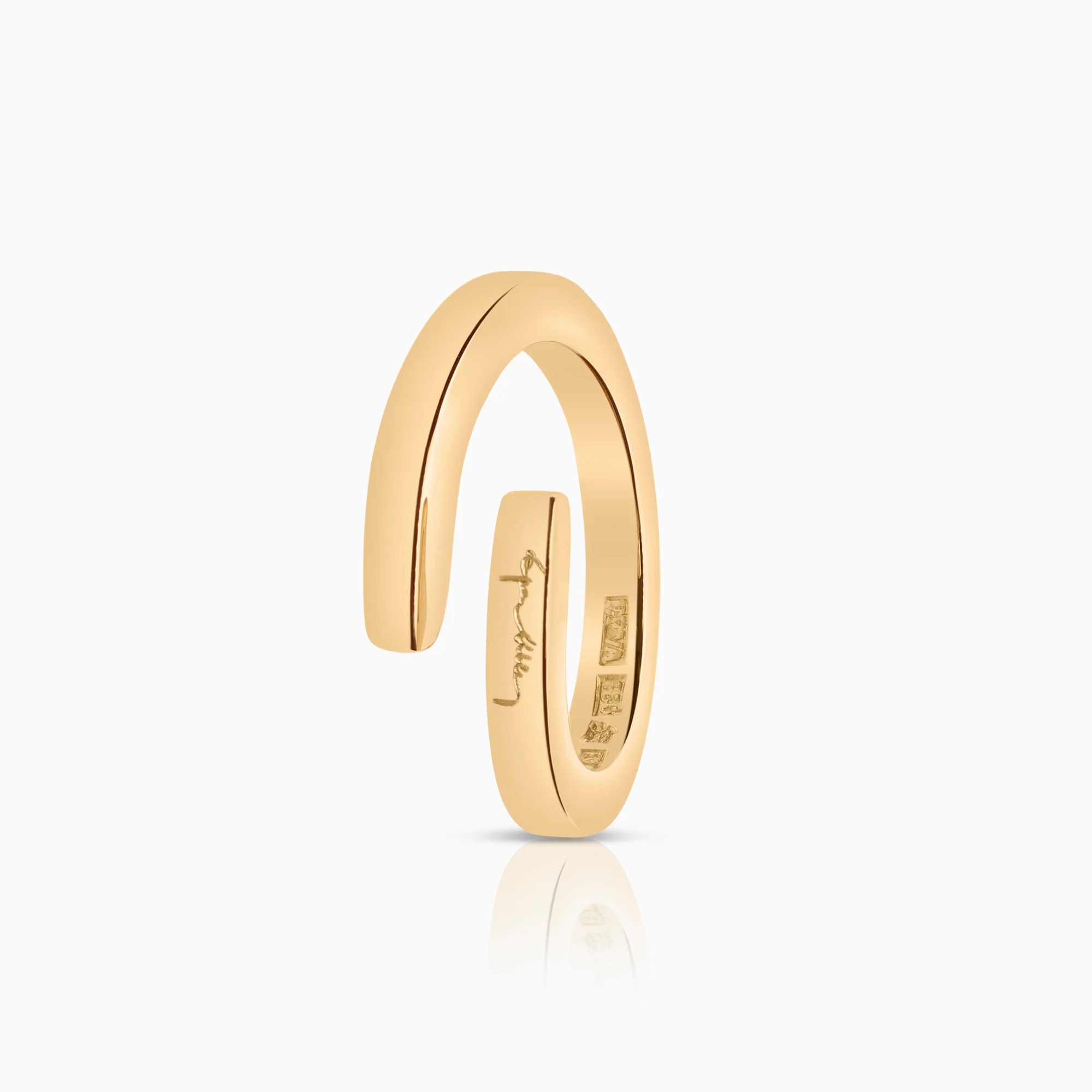 Gold ring Efva Attling, 8.09g, 18K gold