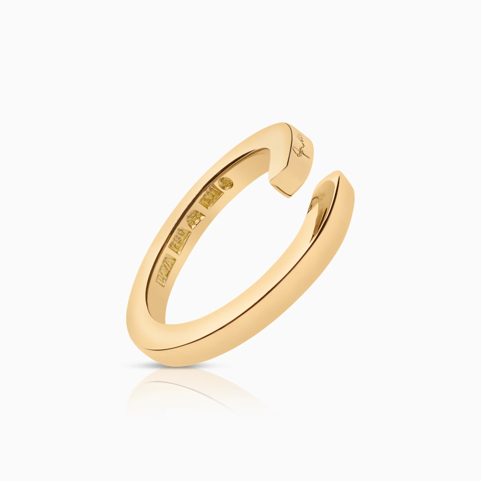 Gold ring Efva Attling, 8.09g, 18K gold - Image 2