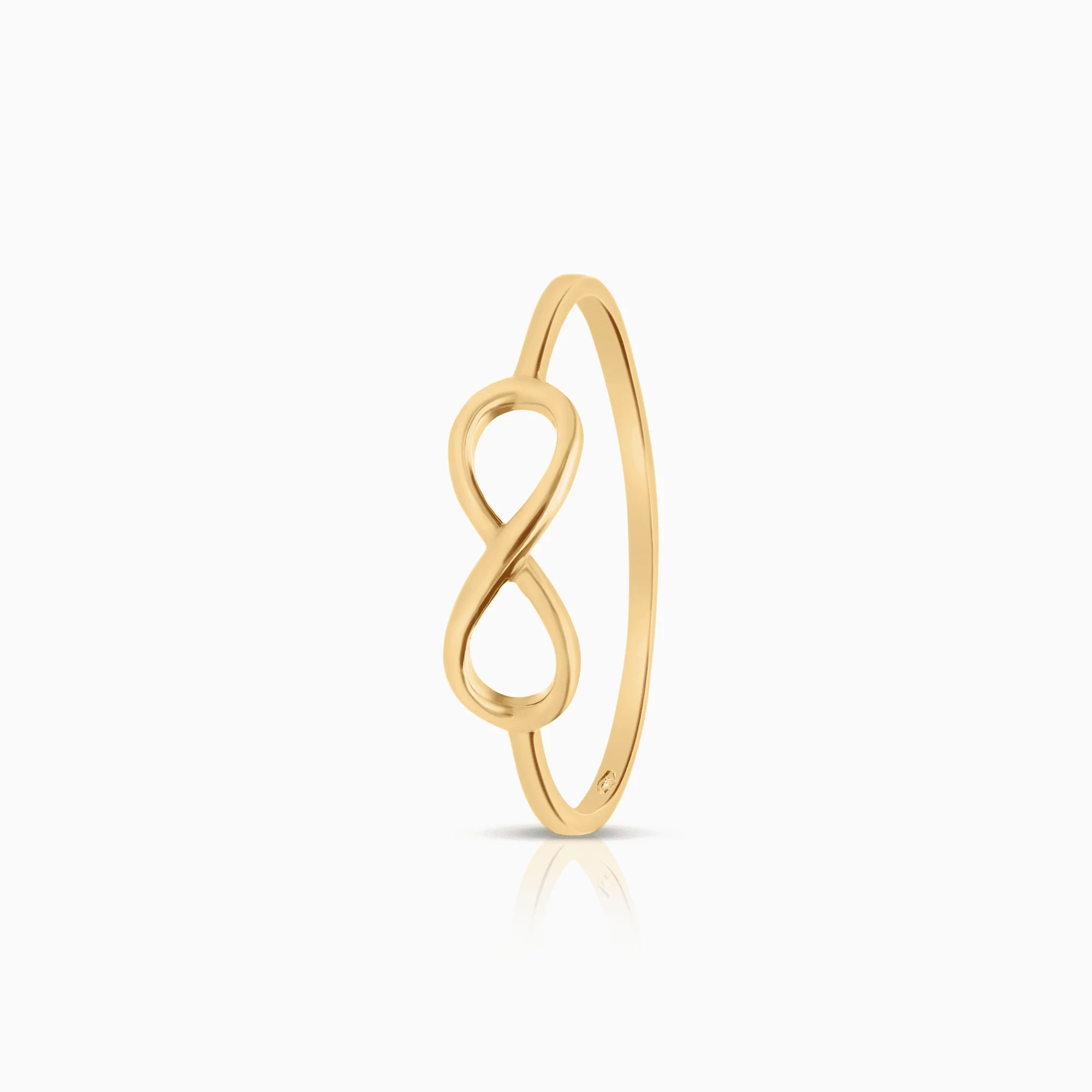 Gold Ring Infinity 0.82g 18K Gold