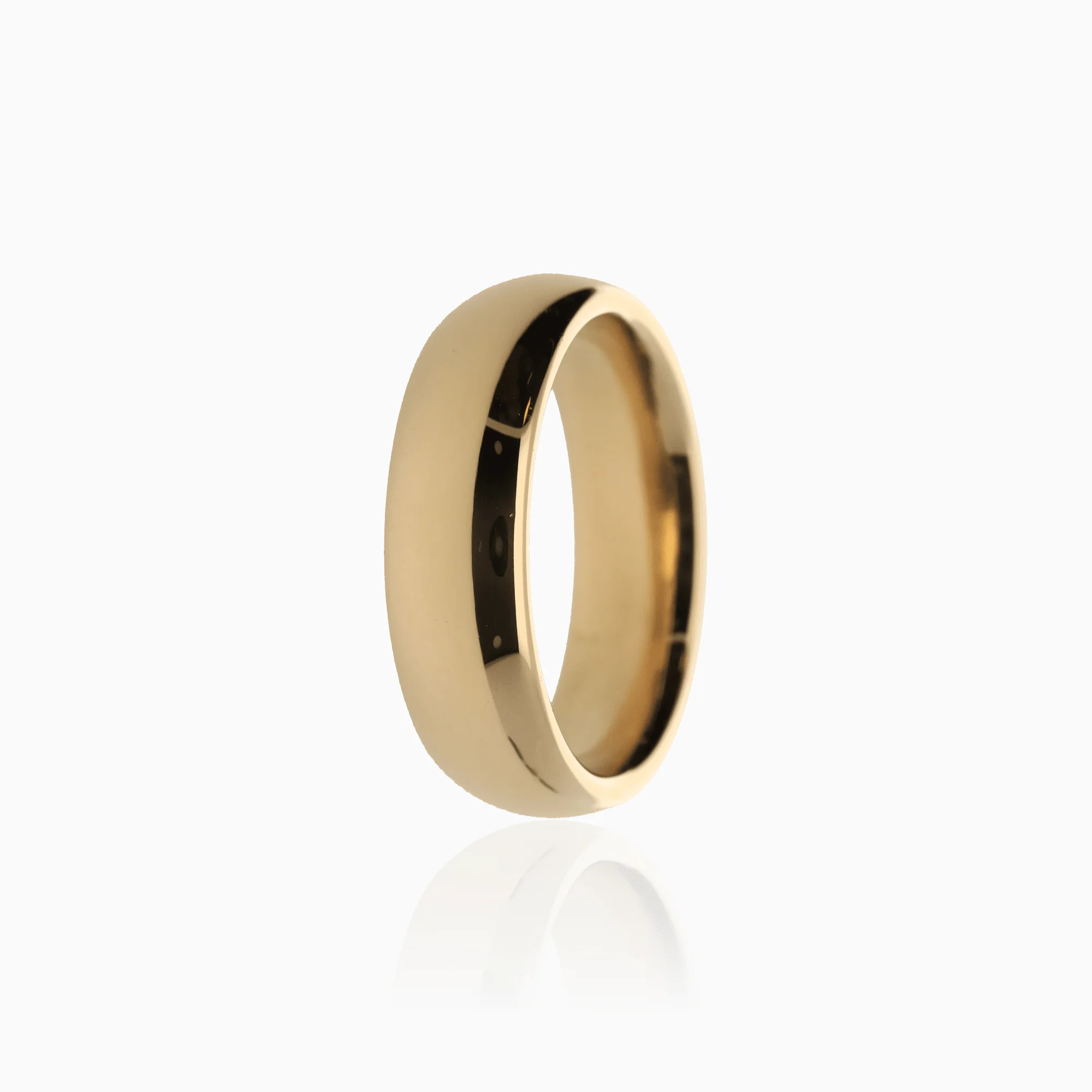 Plain gold ring 11.3g 18K