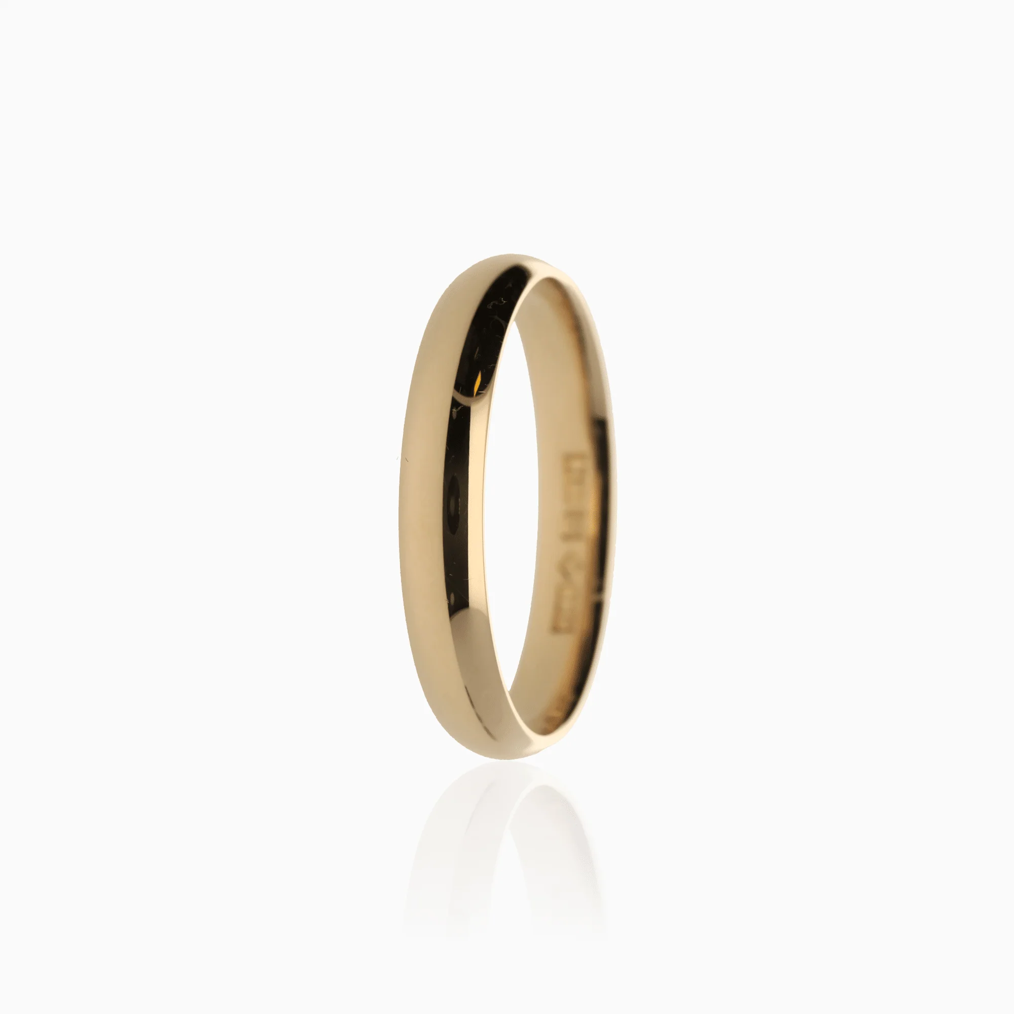 Gold ring plain 4.85g 18K gold