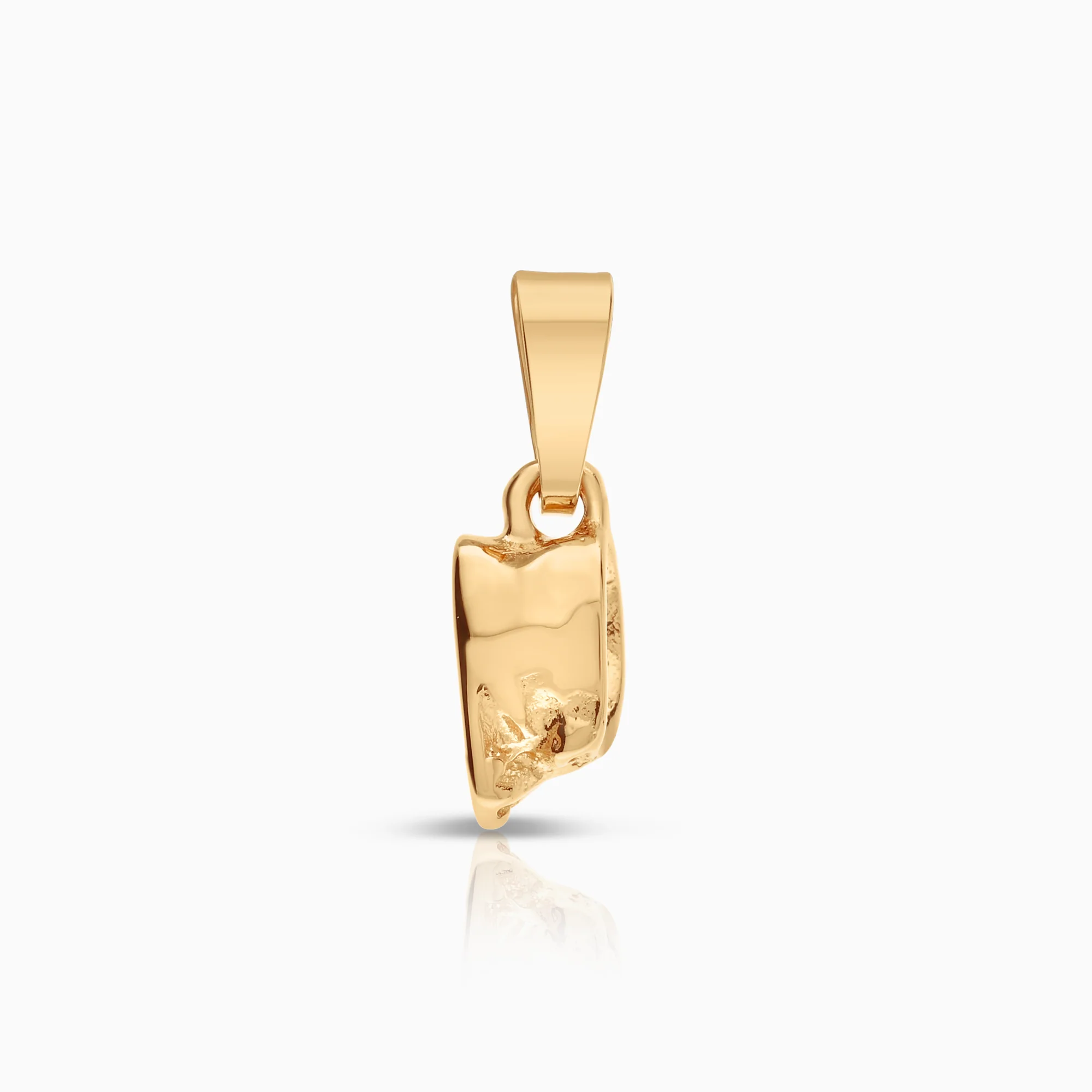 Gold Charm Baby Shoe 1.03g 18K Gold