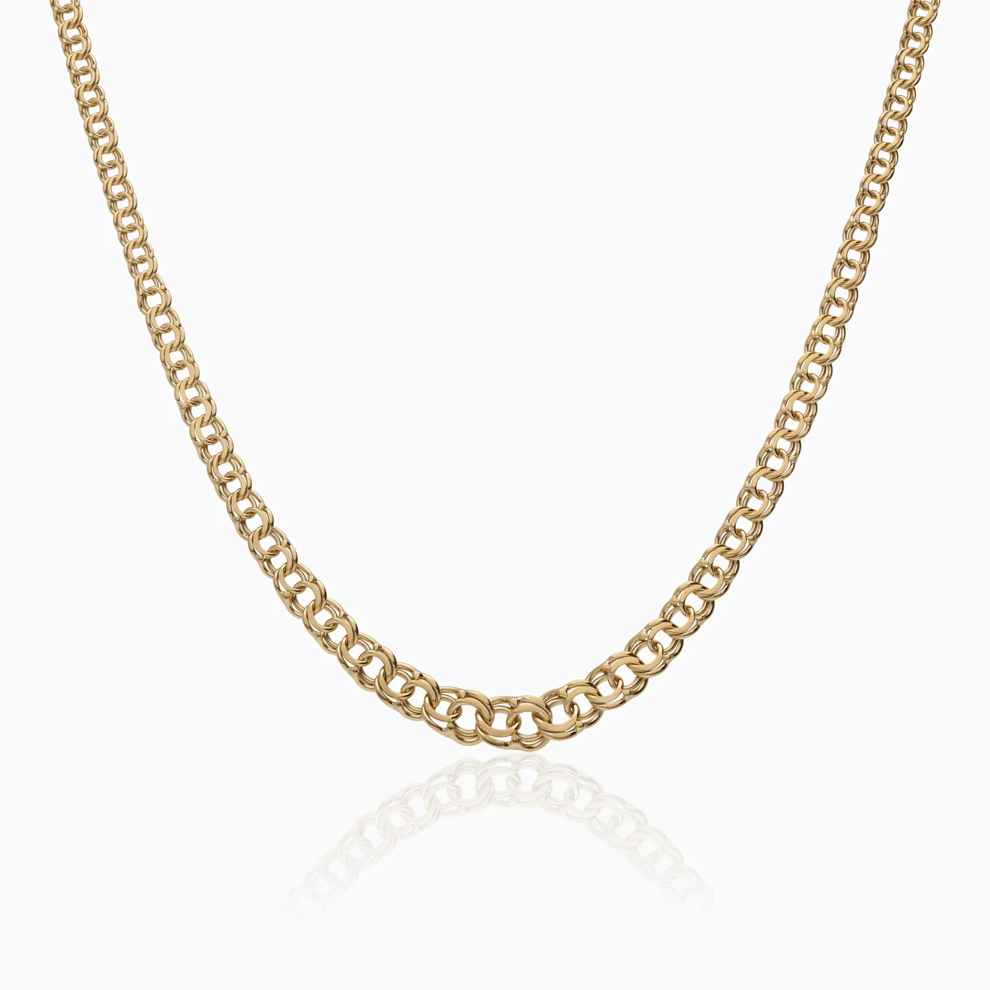 Bismarck necklace 10.32g 18K gold