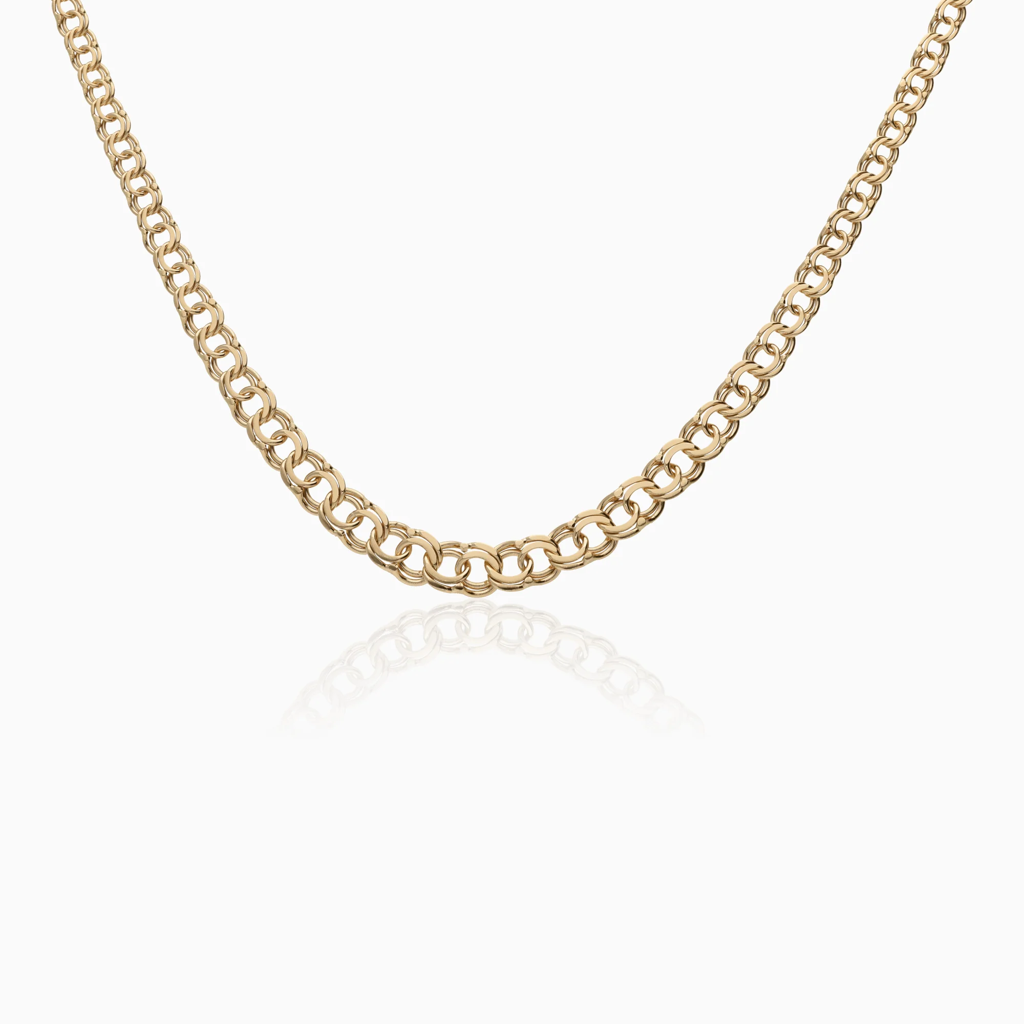 Bismarck necklace 10.38g 18K gold
