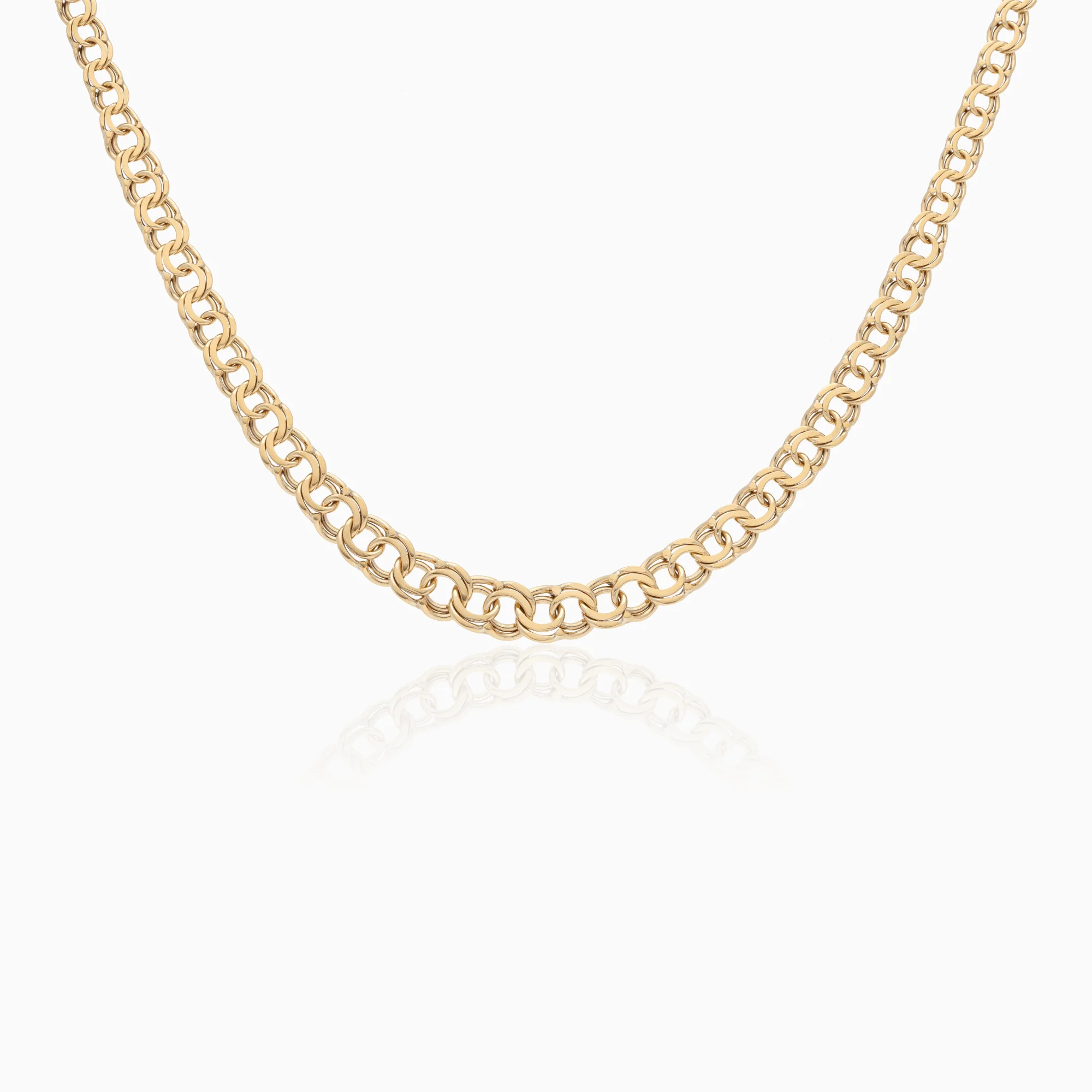 Bismarck necklace 15.8g 18K gold