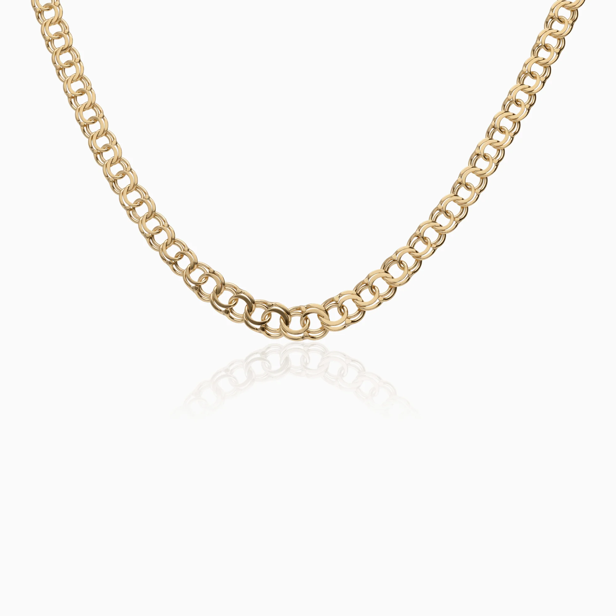 Bismarck necklace 17.32g 18K gold