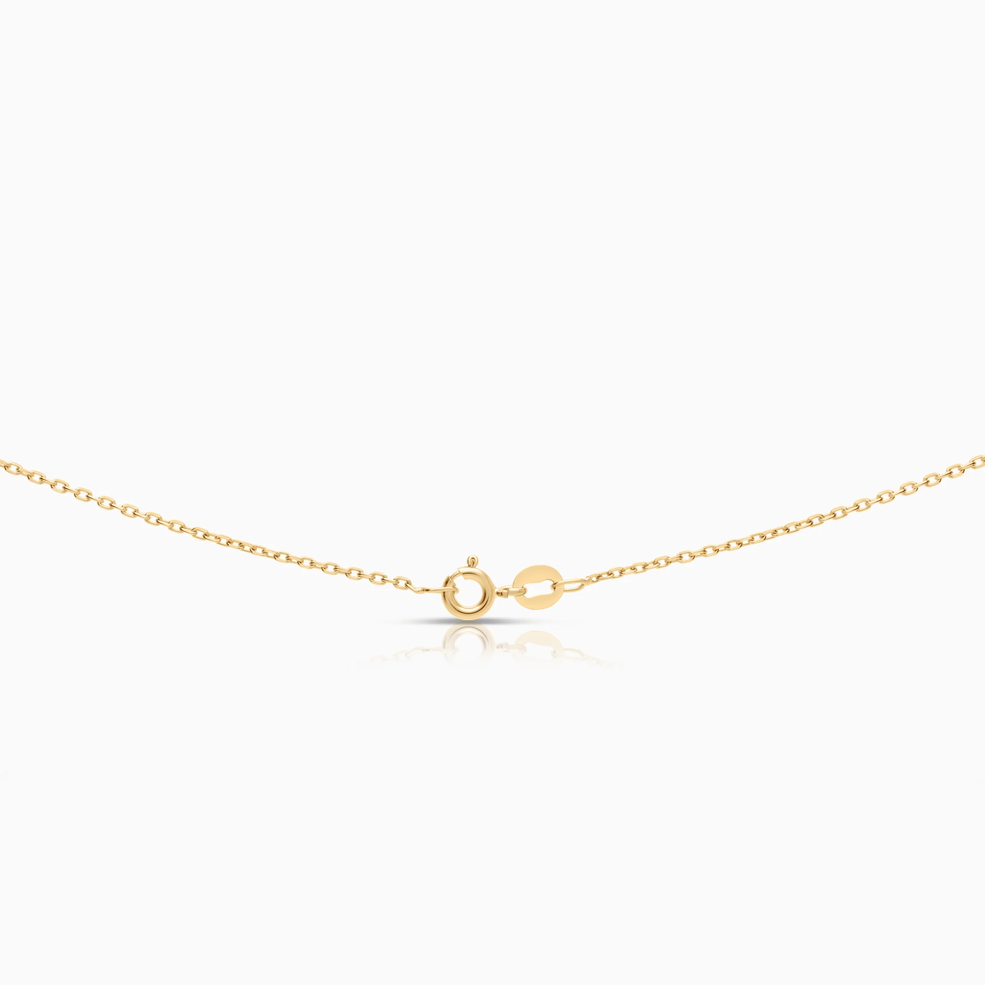 Heart Necklace with Diamonds 0.25ct 18K Gold - Image 2