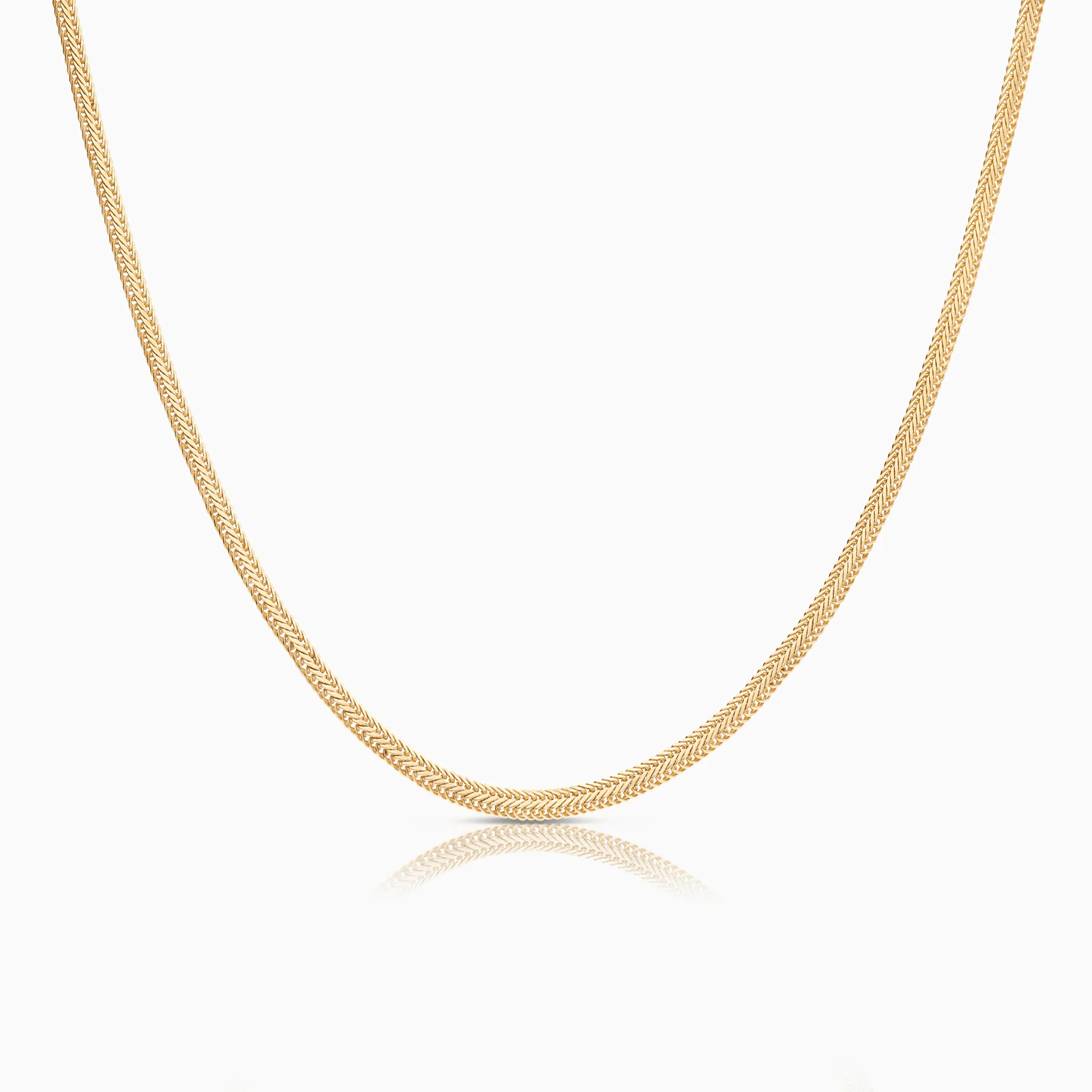 Fox tail necklace 7.65g 18K gold