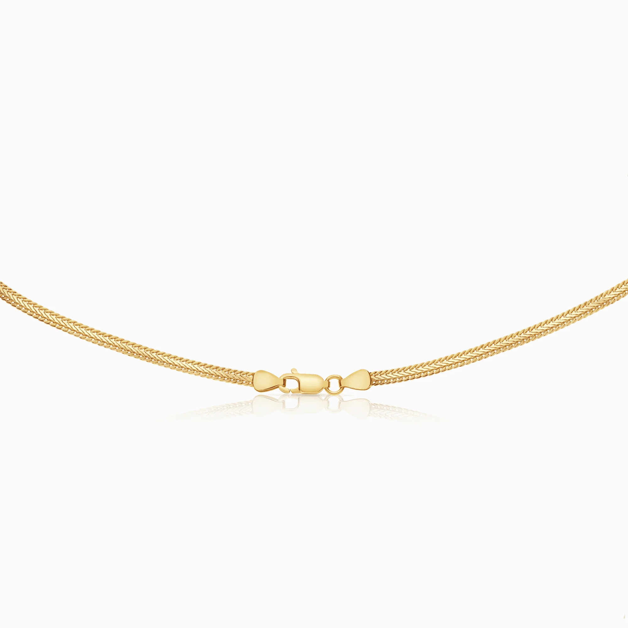 Fox tail necklace 9.57g 18K gold - Image 2