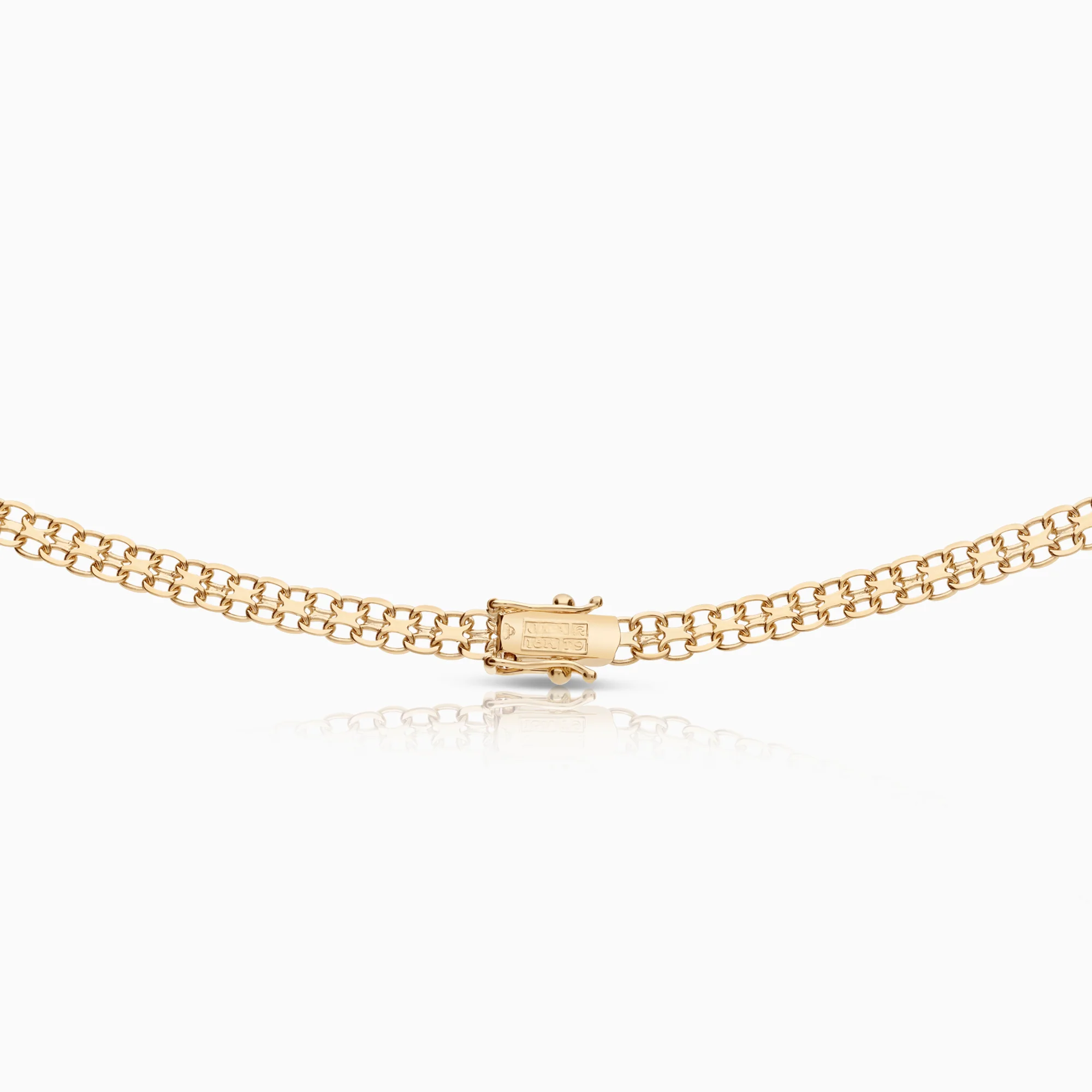 X-link necklace 15.08g 18K gold - Image 2