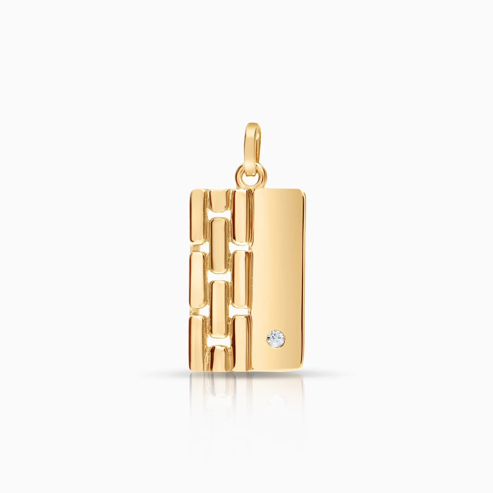 Pendant, 0.02ct 18K gold