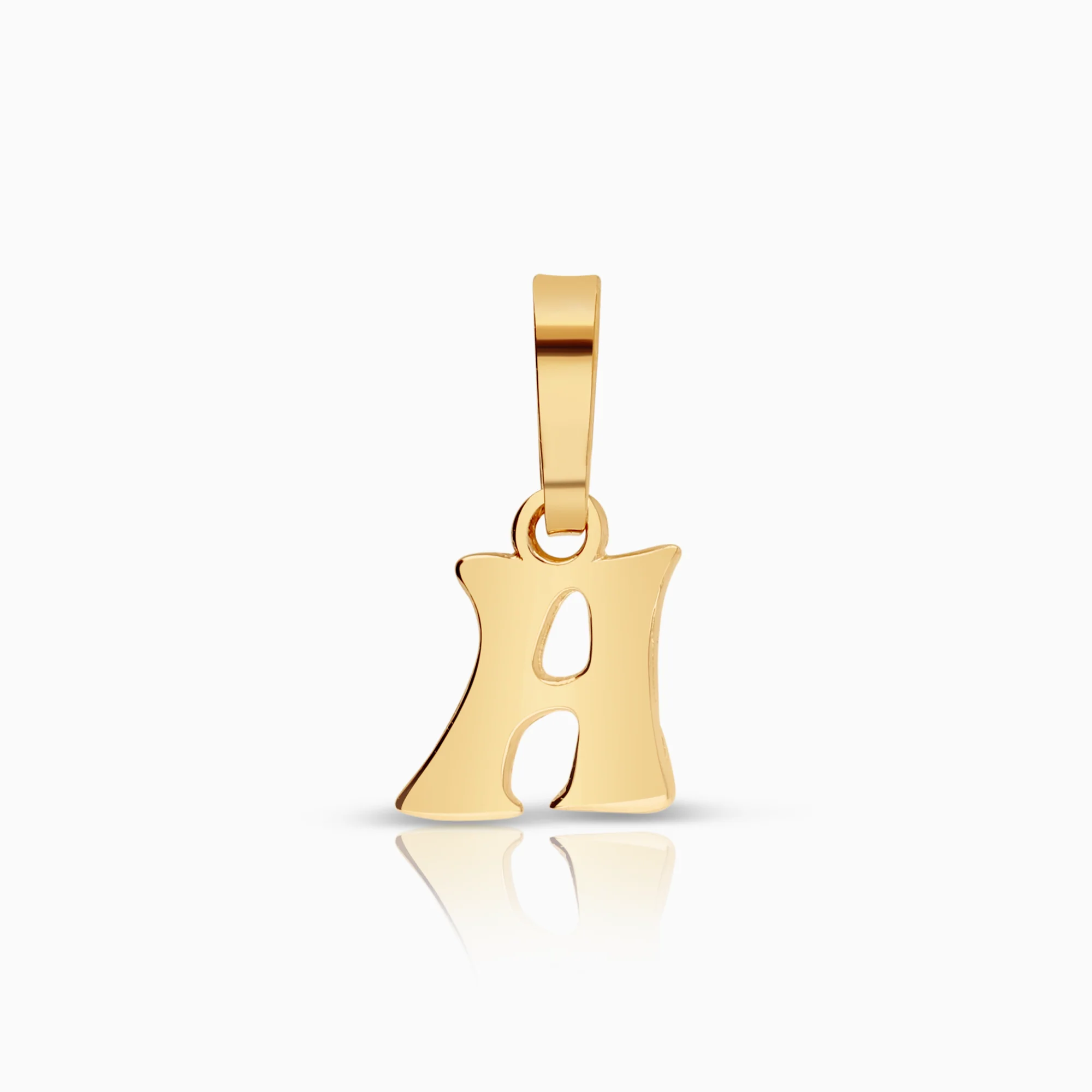 Pendant letter A 0.27g 18K gold