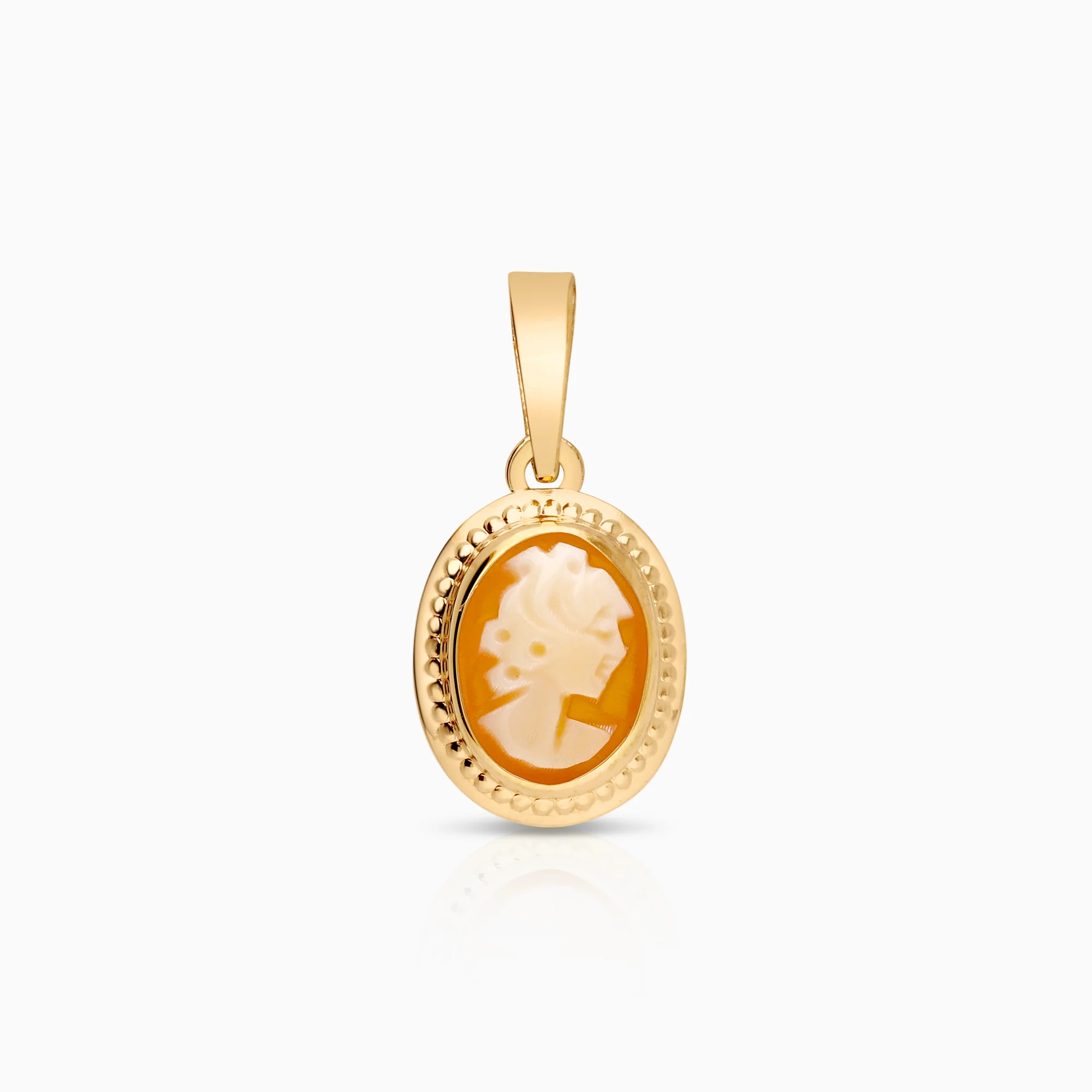 Cameo pendant 0.49g 18K gold
